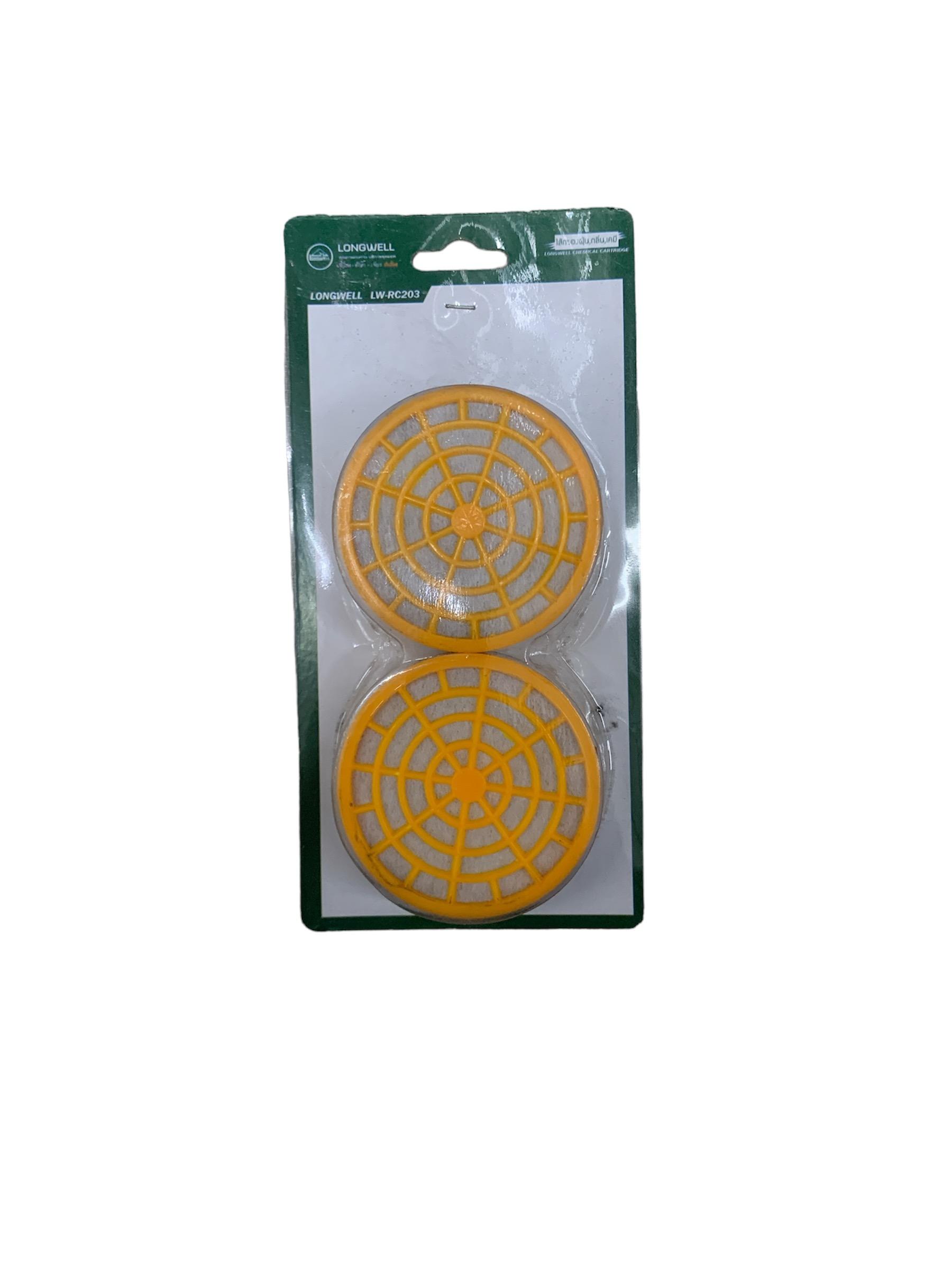 LONGWELL ไส้กรองฝุ่น,กลิ่น,เคมี LW-RC203 แพ็คละ 2 ชิ้น (100คู่/Ctn) LONGWELL ไส้กรองฝุ่น,กลิ่น,เคมี LW-RC203 แพ็คละ 2 ชิ้น (100คู่/Ctn) - ดำรงค์โฮมพลัส