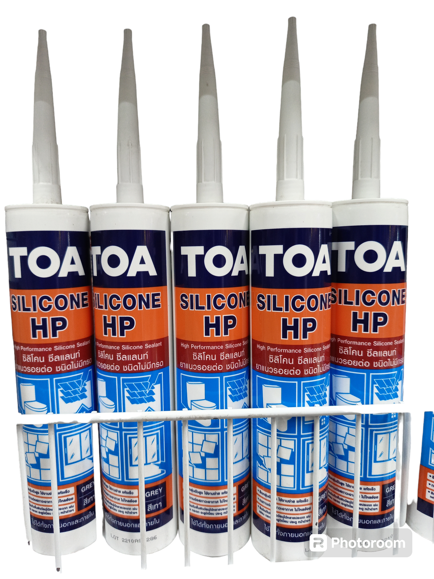 TOA ซิลิโคน ชีลแลนท์ (ชนิดไม่กรด) สีเทา 12/ลัง TOA ซิลิโคน ชีลแลนท์ (ชนิดไม่กรด) สีเทา 12/ลัง - ดำรงค์โฮมพลัส