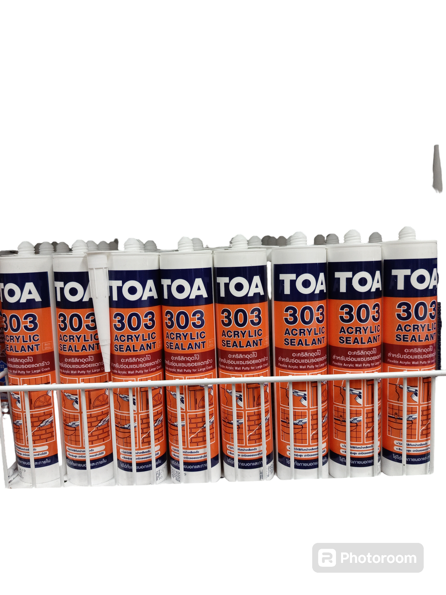 TOA อะคริลิก ชีลแลนท์ 303 280มล. ขาว (24/ลัง) TOA อะคริลิก ชีลแลนท์ 303 280มล. ขาว (24/ลัง) - ดำรงค์โฮมพลัส