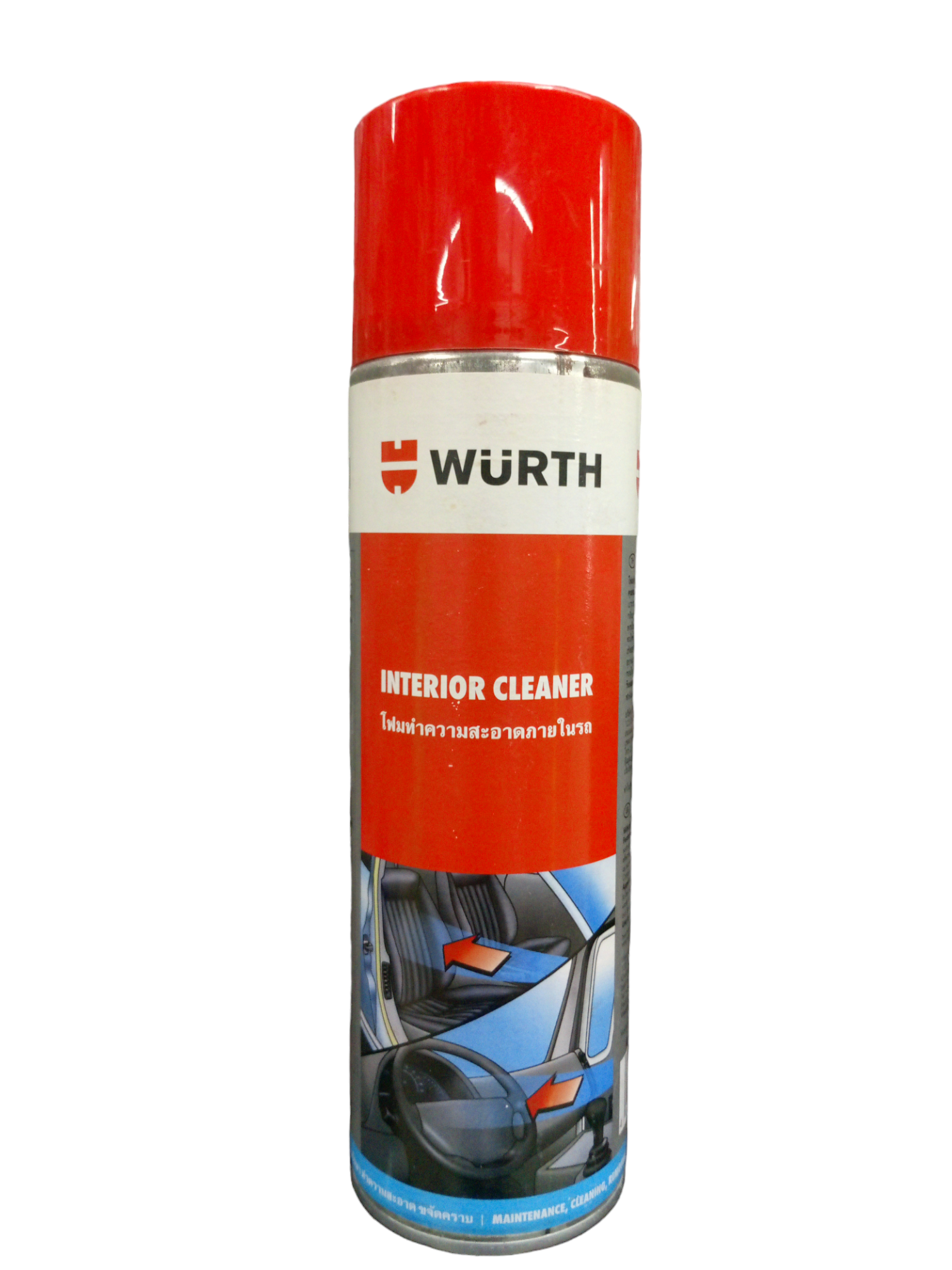 ** WURTH สเปรย์โฟมทำความสะอาดภายใน 500มล. ** WURTH สเปรย์โฟมทำความสะอาดภายใน 500มล. - ดำรงค์โฮมพลัส