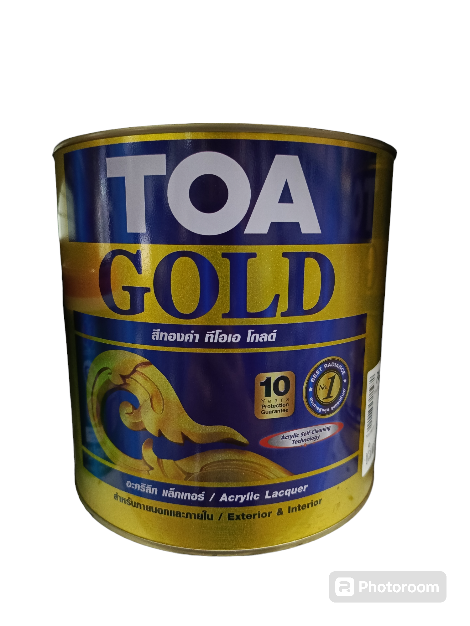 TOA โกลด์ สีรองพื้น อะคริลิก แลคเกอร์ #PL900