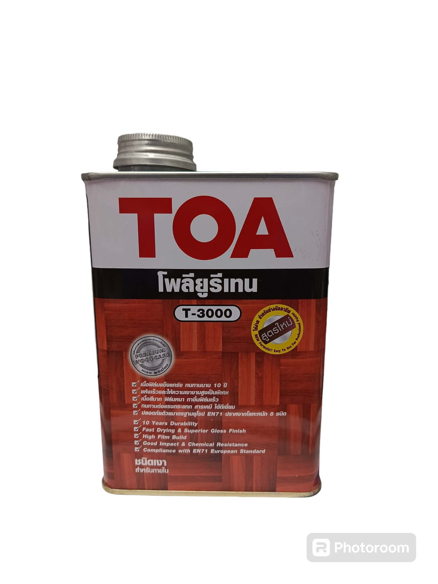 TOA ยูรีเทรน ภายใน #T-3000 (1/4กล) TOA ยูรีเทรน ภายใน #T-3000 (1/4กล) - ดำรงค์โฮมพลัส