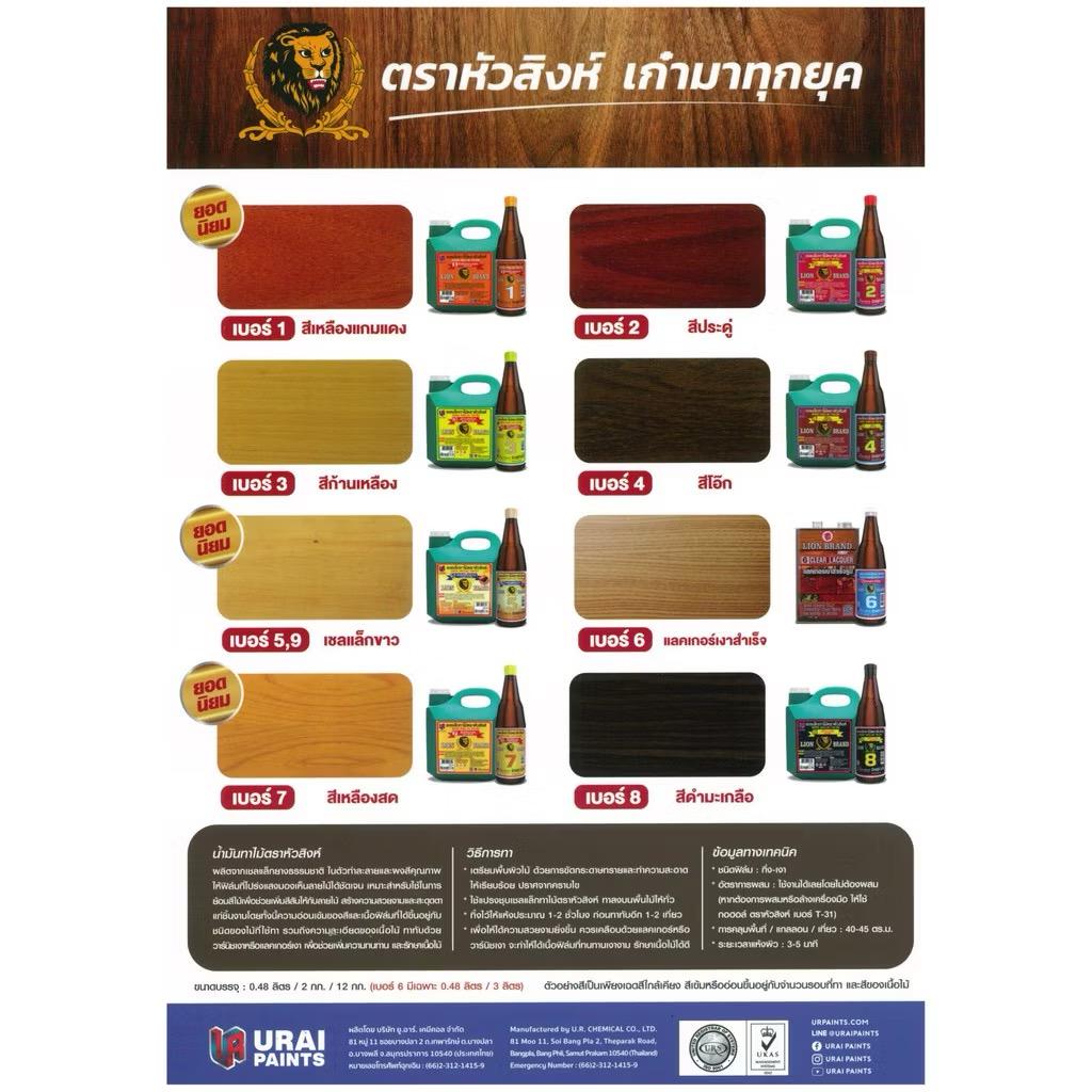แลคเกอร์เงาสำเร็จรูป #6 สีเชลแล็กขาว (กล.) หัวสิงห์ แลคเกอร์เงาสำเร็จรูป #6 สีเชลแล็กขาว (กล.) หัวสิงห์ - ดำรงค์โฮมพลัส