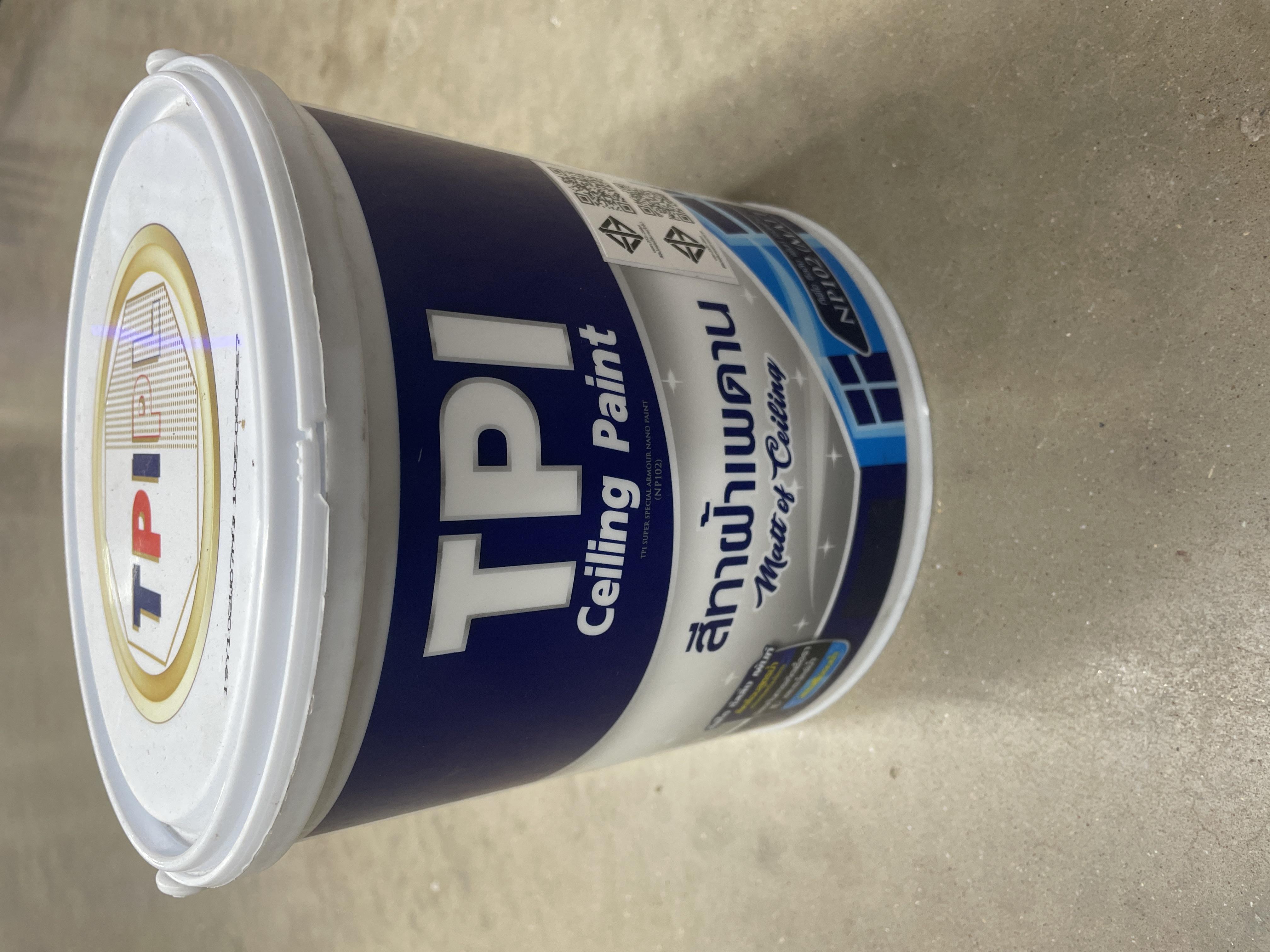 TPI สีทาฝ้าเพดาน NP102 ขาว (กล.) TPI สีทาฝ้าเพดาน NP102 ขาว (กล.) - ดำรงค์โฮมพลัส