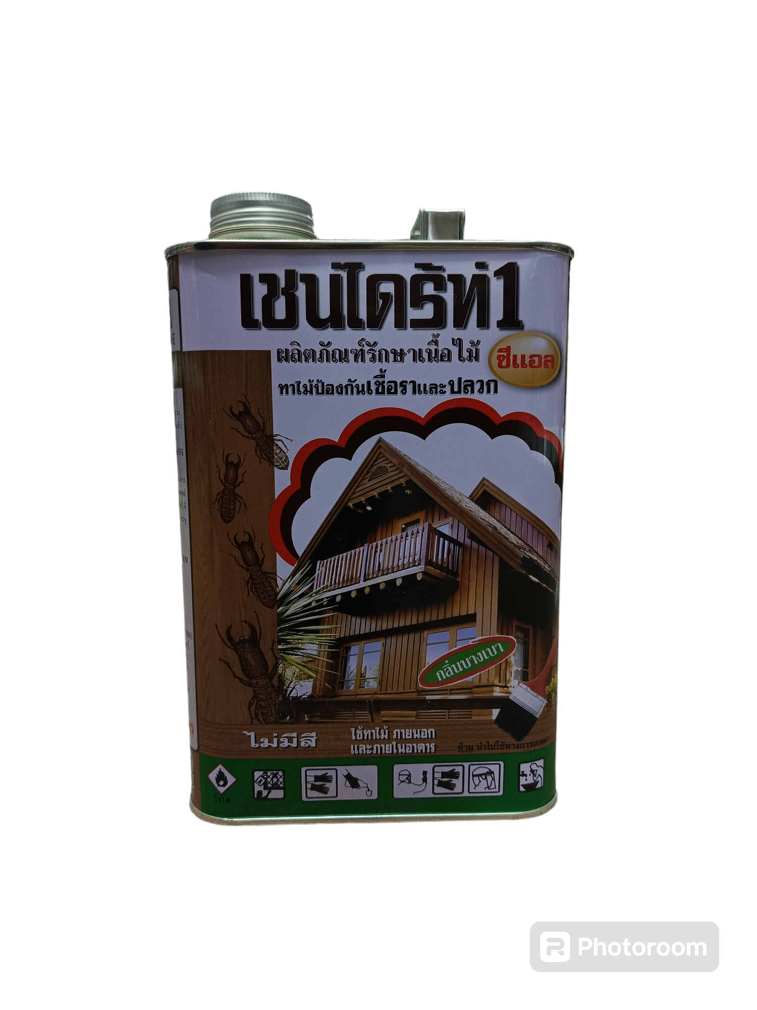 เชนไดรท์ทาไม้กันเชื้อรา (1.8ลิตร) ใส
