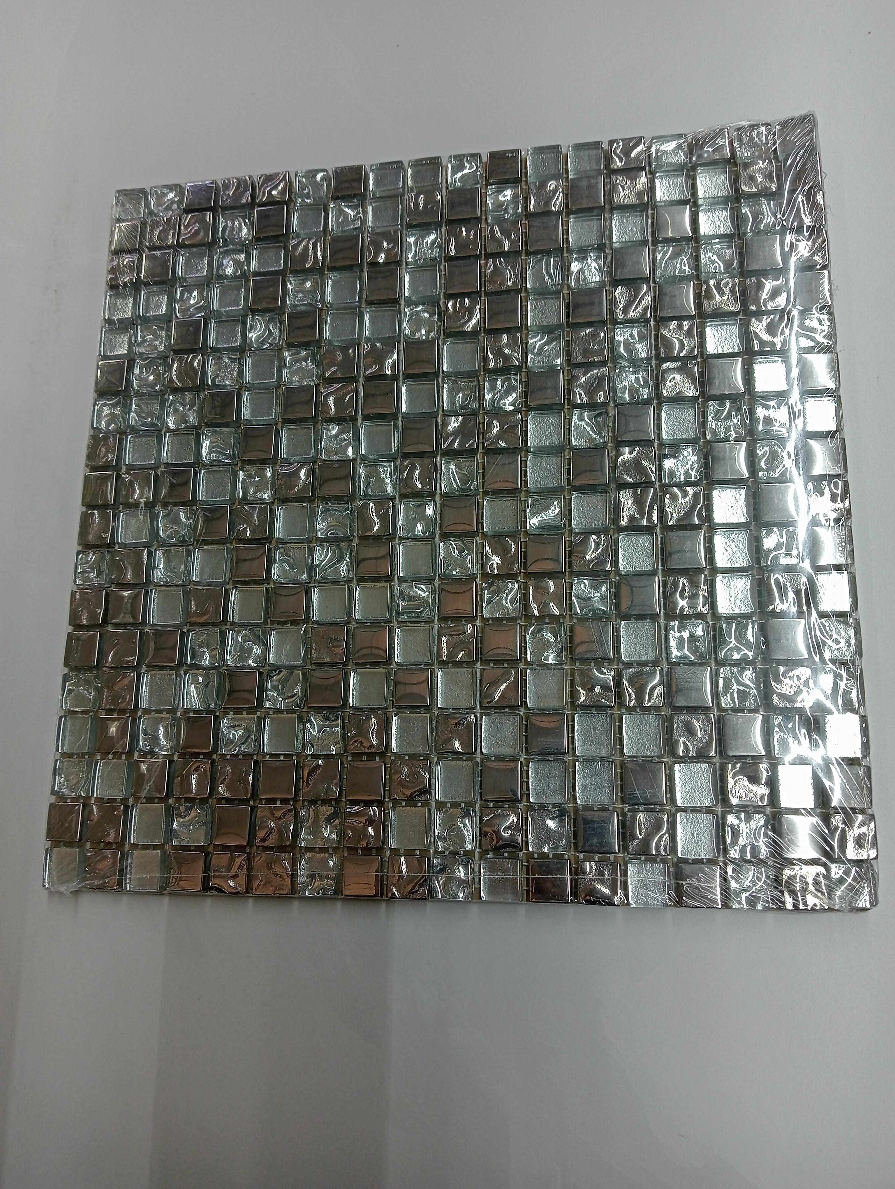 IMEX โมเสคแก้ว 30*30 BONANZA SILVER CO-01BO