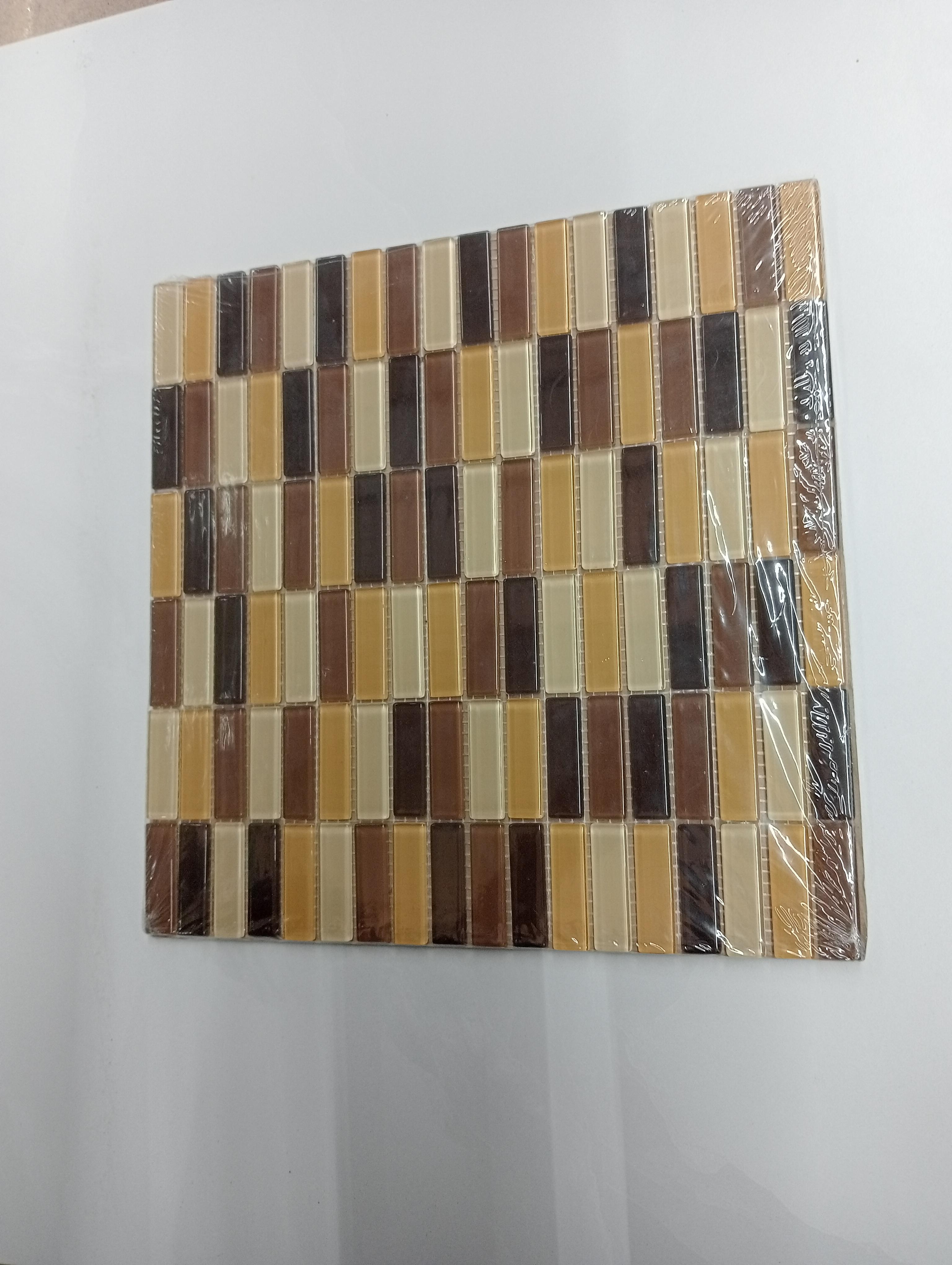 IMEX โมเสคแก้ว 30*30 CANDY BROWN CJ-128CD