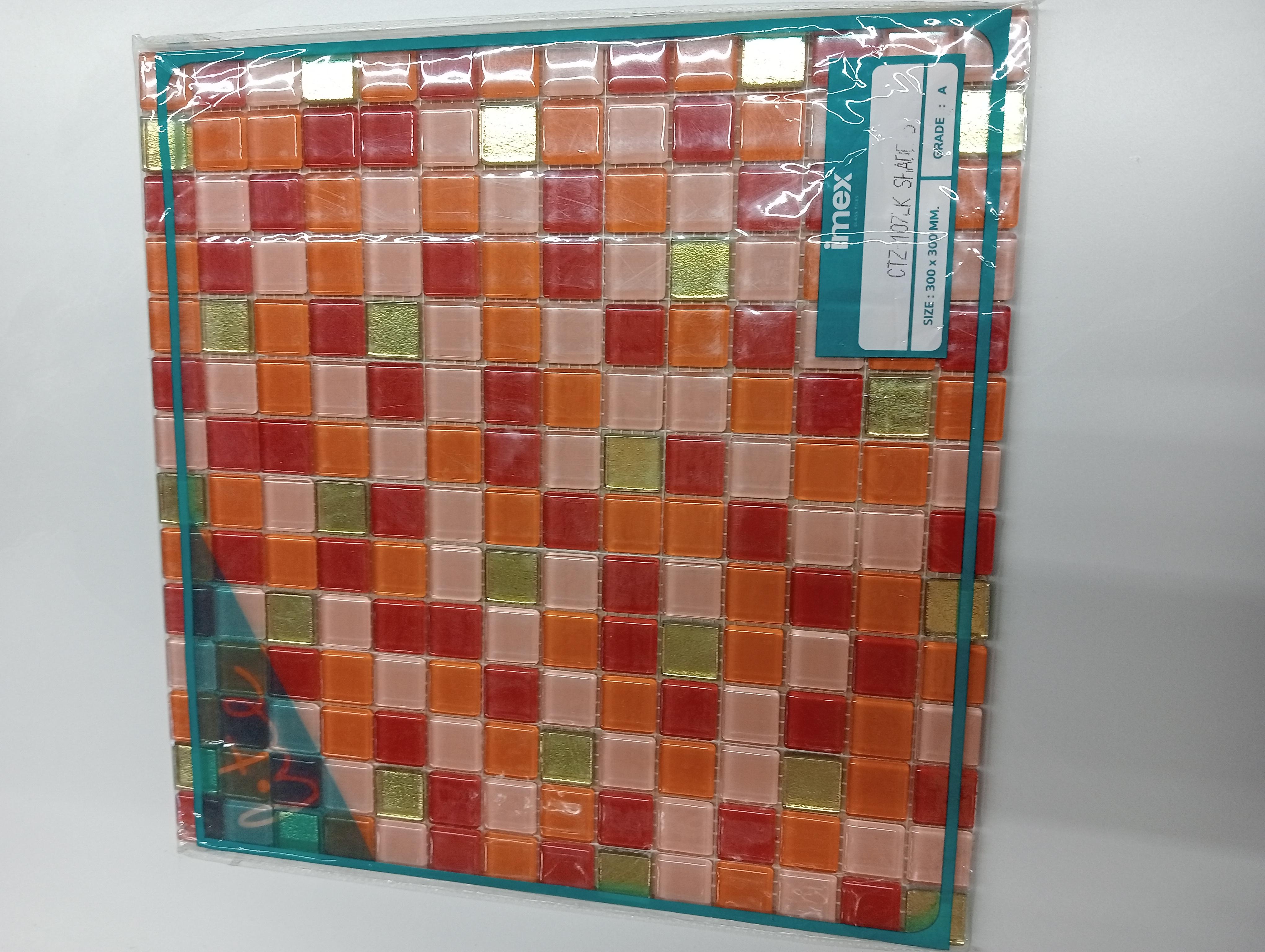 IMEX โมเสคแก้ว 30*30 QUADRO BIANCO VT-39QD