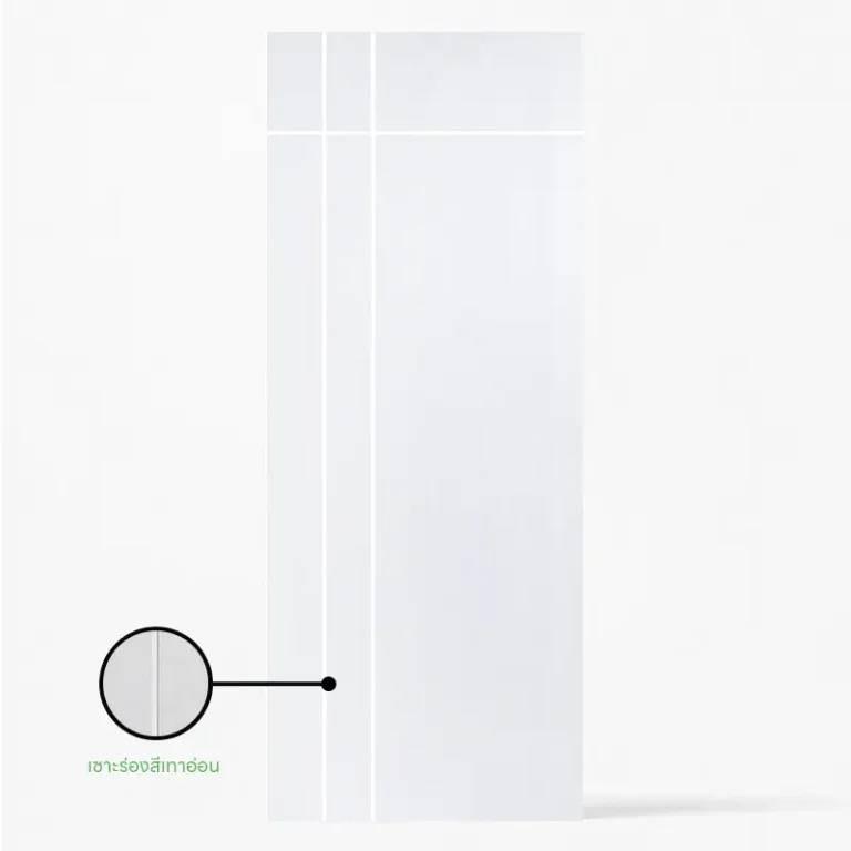 ECO-DOOR ประตู UPVC U 3L 3.5*80*200 สีขาว ECO-DOOR ประตู UPVC U 3L 3.5*80*200 สีขาว - ดำรงค์โฮมพลัส