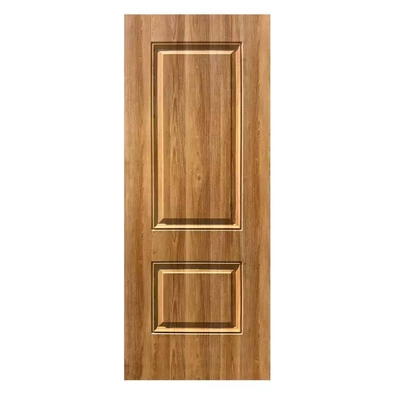 **ECO-DOOR ประตูภายใน UPVC 2T 3.5*80*200 สีสัก