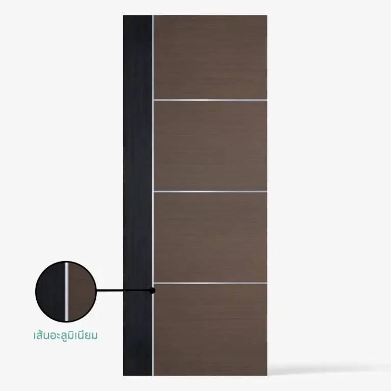 ประตู WPC 80*200*35 cm. รุ่น WP 3 สีโอ๊คลายไม้เซาะร่องเส้นอลูมิเนียม ECO-DOOR ประตู WPC 80*200*35 cm. รุ่น WP 3 สีโอ๊คลายไม้เซาะร่องเส้นอลูมิเนียม ECO-DOOR - ดำรงค์โฮมพลัส