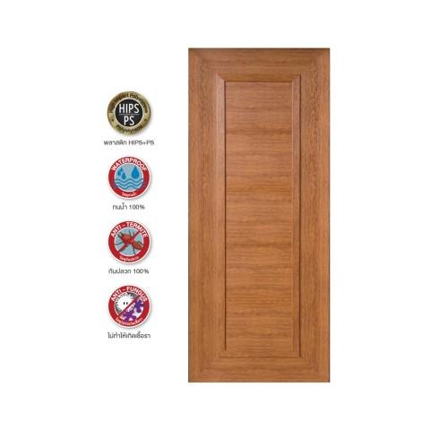 YES MOULDING ประตู รุ่น DB 70X200-20 สีไม้สักทอง 70*200ซม.