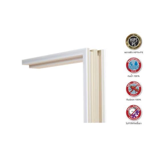 YES MOULDING วงกบ JB8020  80*200ซม. (แบบเปียก) ขาว