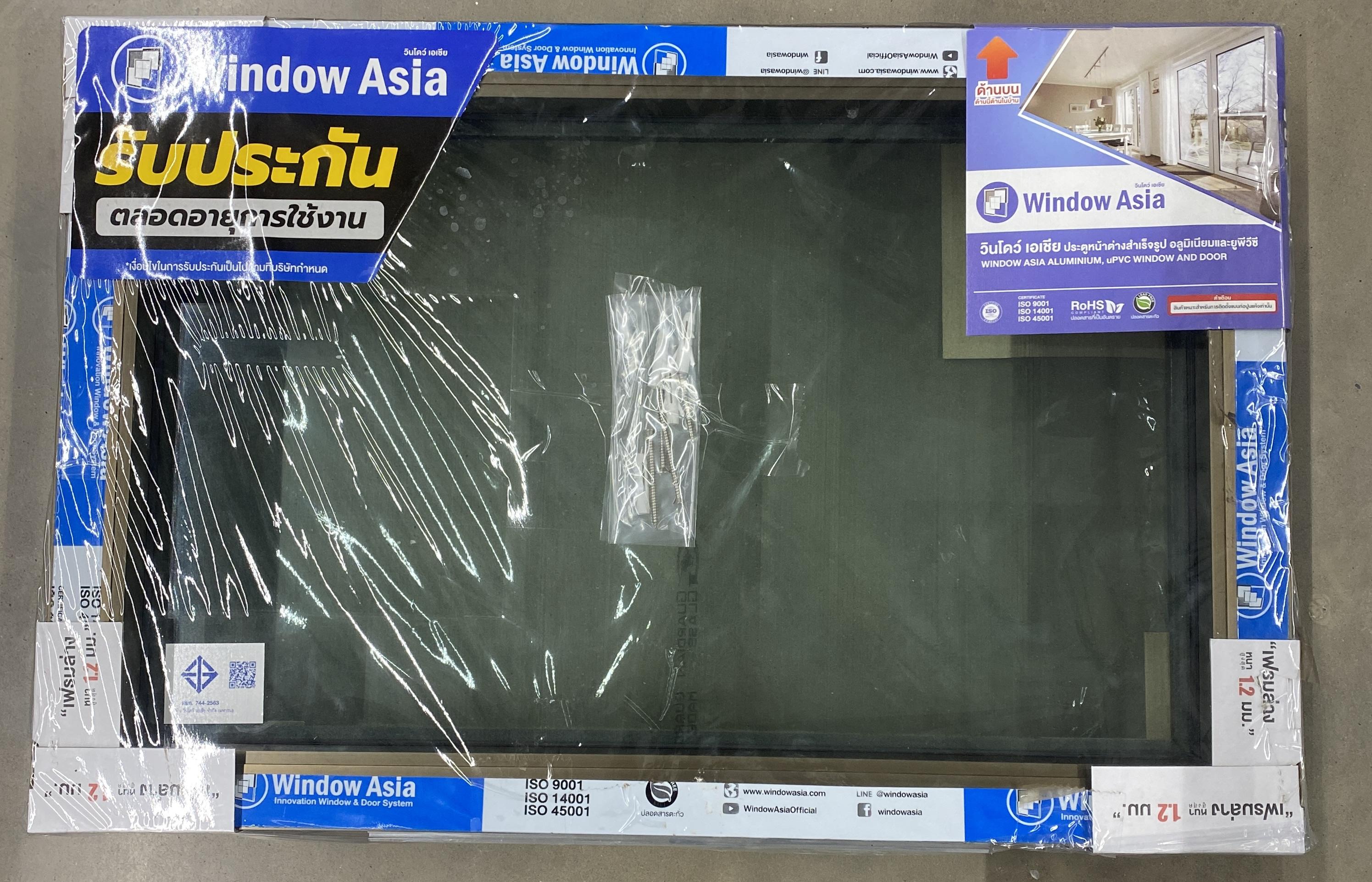 WINDOW ASIA ช่องแสง อลูมิเนียม สีชา 60*40ซม. WINDOW ASIA ช่องแสง อลูมิเนียม สีชา 60*40ซม. - ดำรงค์โฮมพลัส