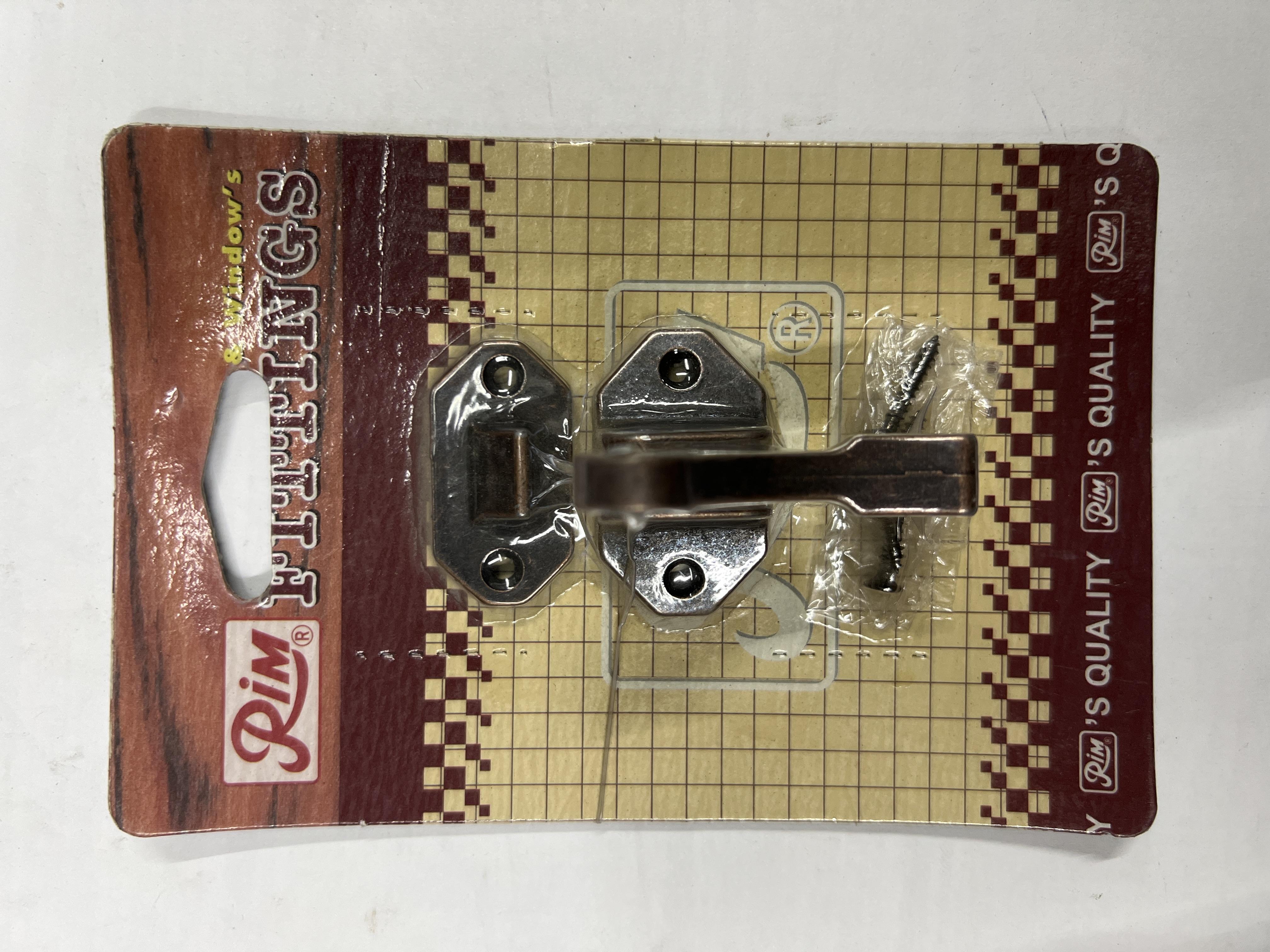 ** RIM กลอนตะขอ 3698AC รมดำทองแดง ** RIM กลอนตะขอ 3698AC รมดำทองแดง - ดำรงค์โฮมพลัส