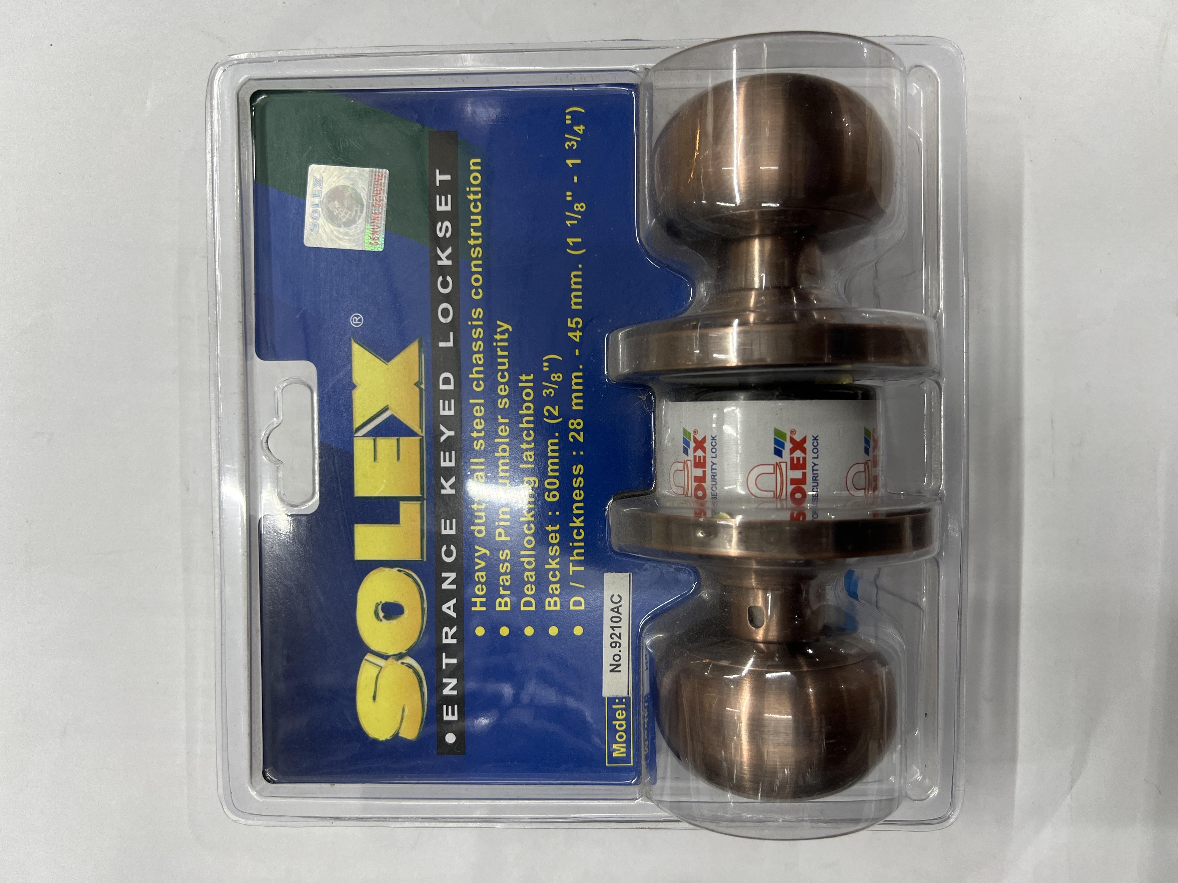 SOLEX ลูกบิด (แผง) 9210 AC SOLEX ลูกบิด (แผง) 9210 AC - ดำรงค์โฮมพลัส