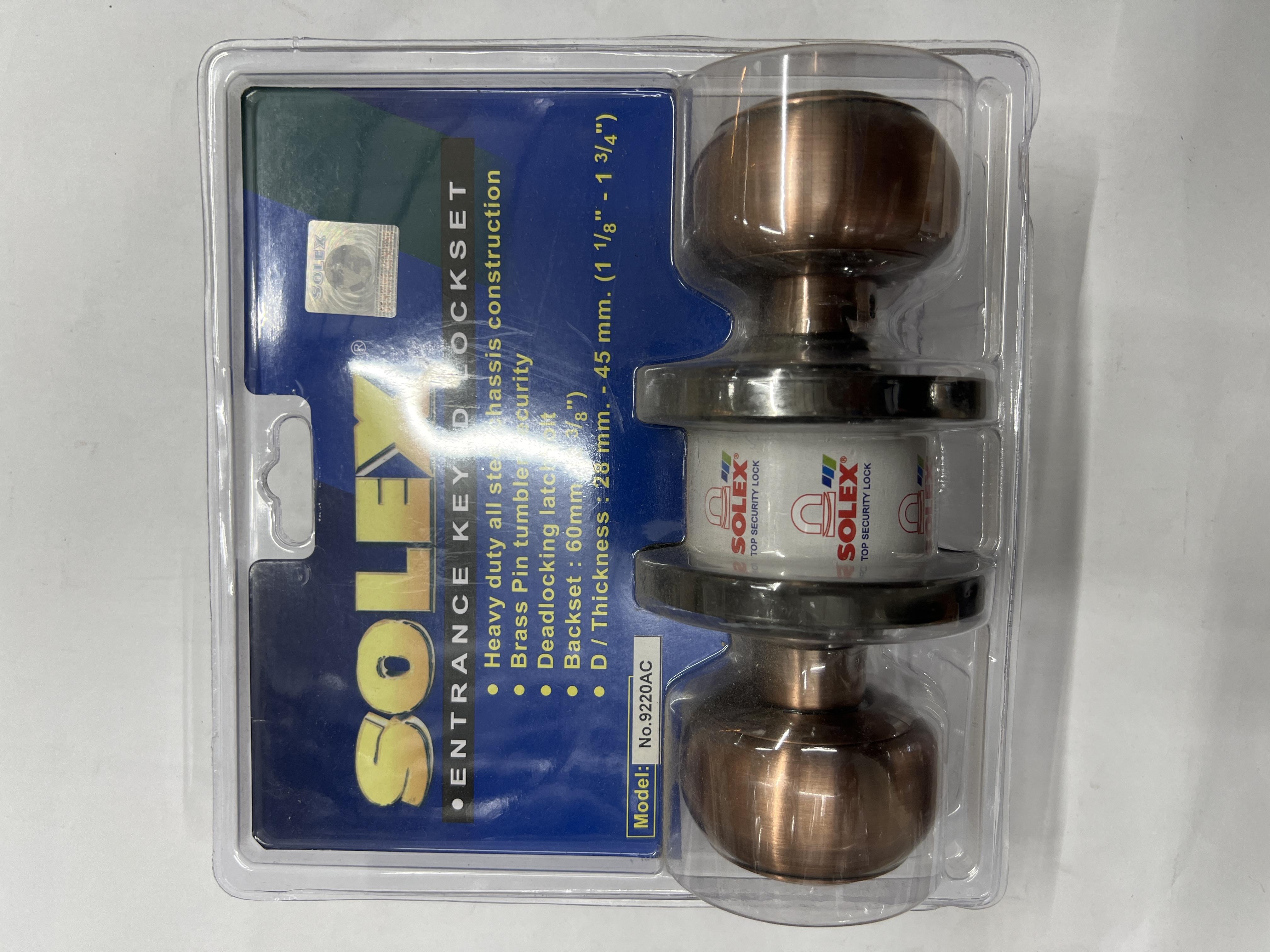 SOLEX ลูกบิด (แผง) 9220 AC SOLEX ลูกบิด (แผง) 9220 AC - ดำรงค์โฮมพลัส