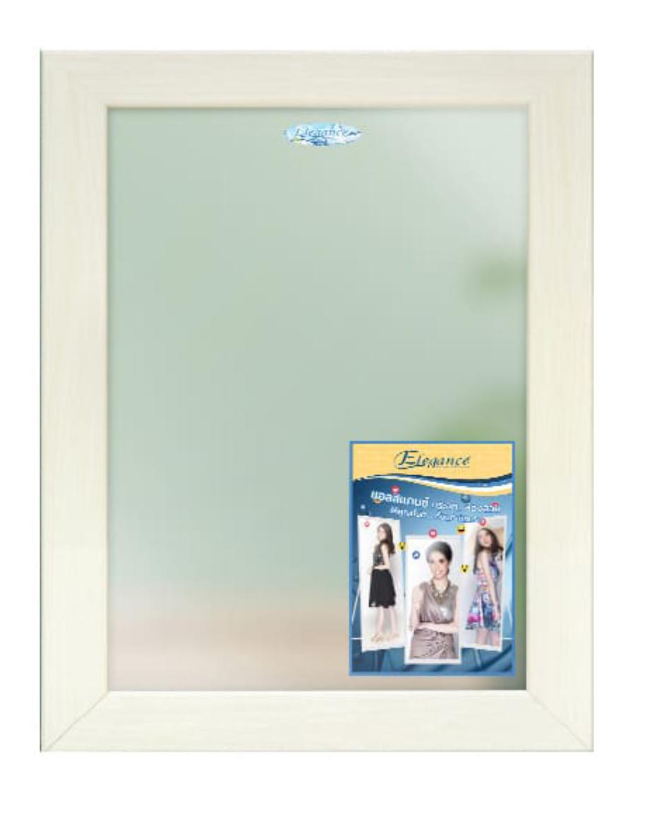 Elegance กระจกโมเดิร์น 35*50cm. EG7578 ลายวู้ดเบส Elegance กระจกโมเดิร์น 35*50cm. EG7578 ลายวู้ดเบส - ดำรงค์โฮมพลัส