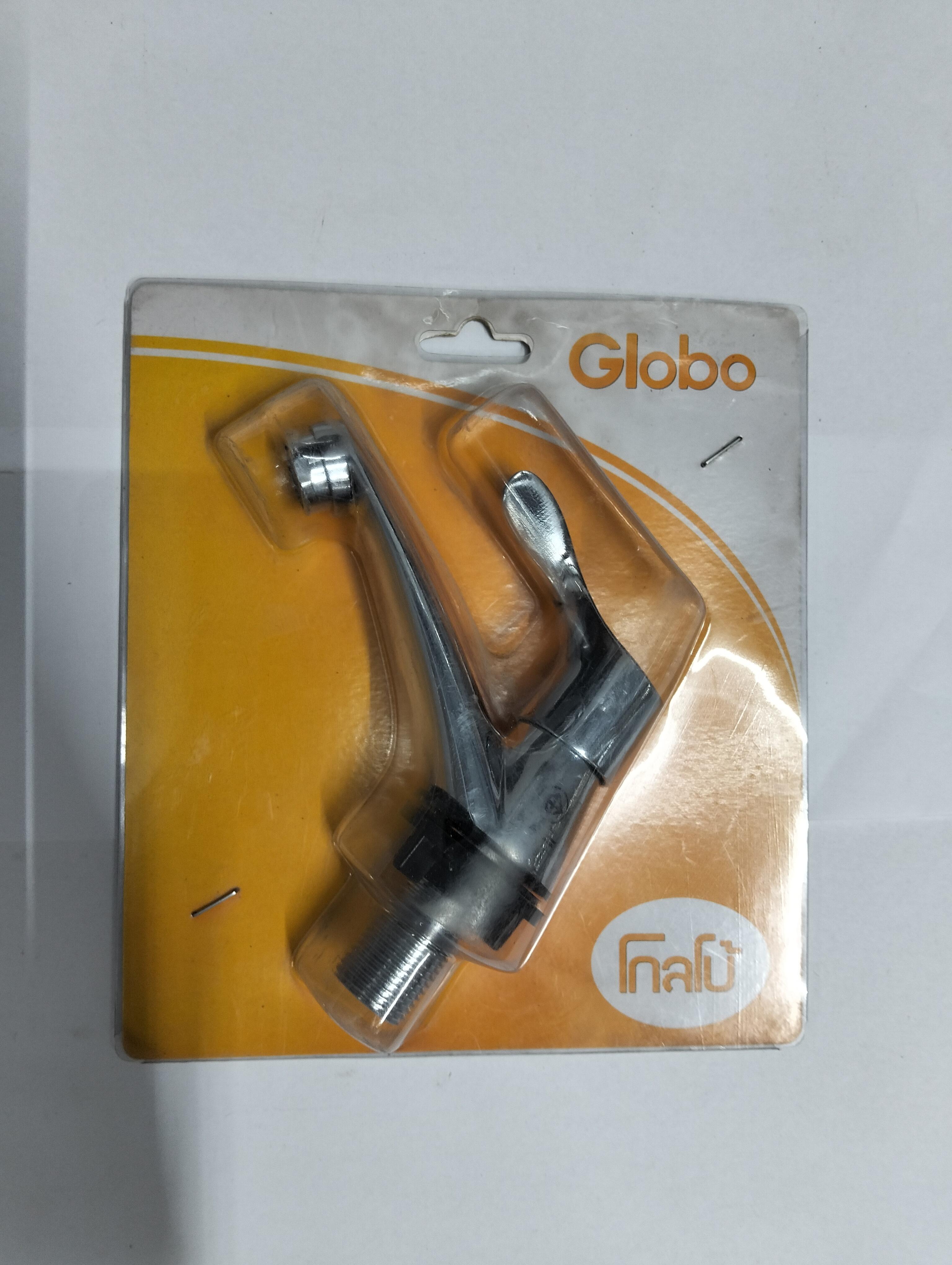 ก๊อกเดี่ยวอ่างล้างหน้า โครเมี่ยม GLOBO ECO OF10-100-50 ก๊อกเดี่ยวอ่างล้างหน้า โครเมี่ยม GLOBO ECO OF10-100-50 - ดำรงค์โฮมพลัส