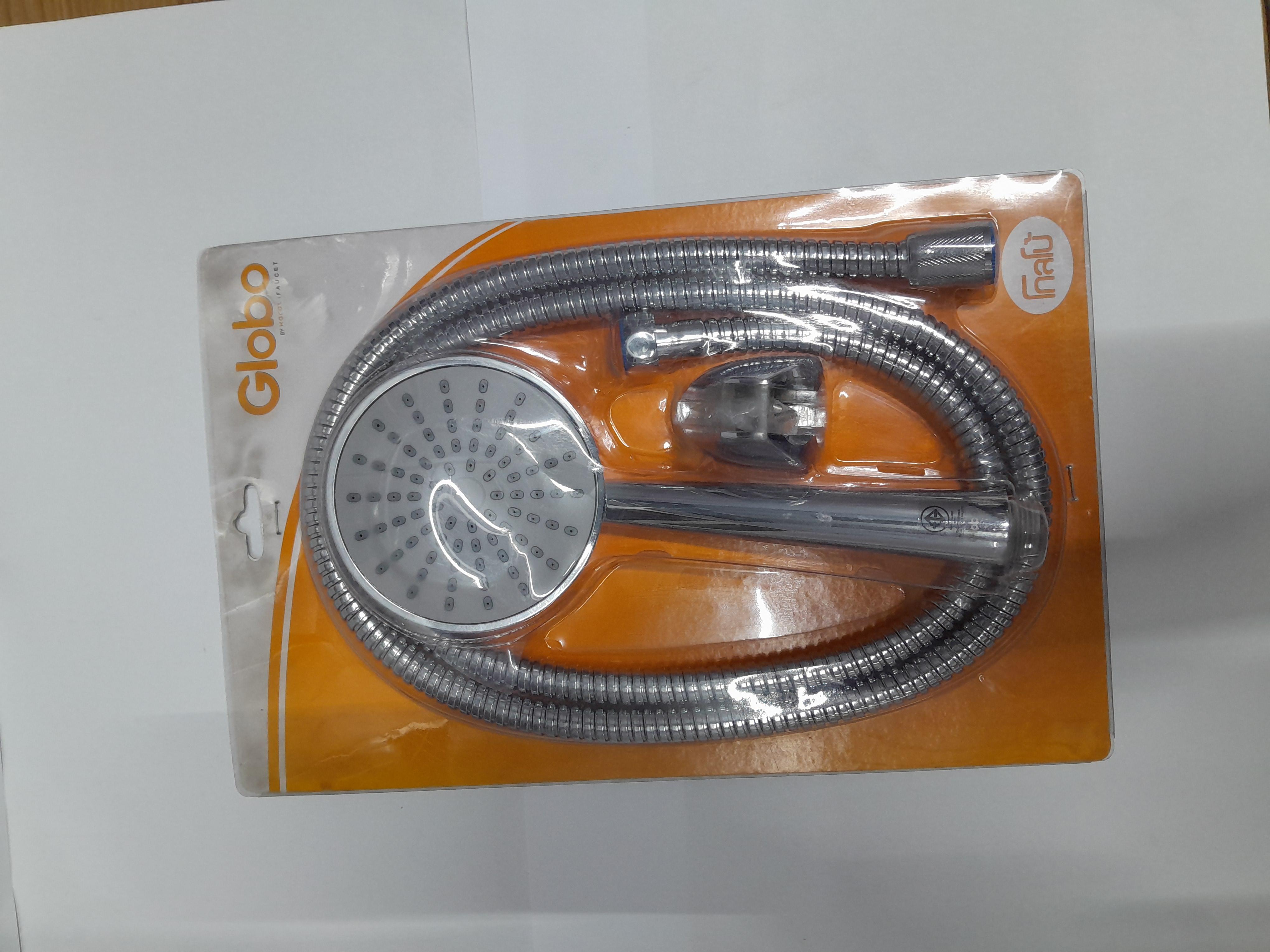ฝักบัวสายอ่อนปรับน้ำ 1ระดับ โครเมี่ยม พร้อมสายสแตนเลส201 GOBLO GS20-231-50 ฝักบัวสายอ่อนปรับน้ำ 1ระดับ โครเมี่ยม พร้อมสายสแตนเลส201 GOBLO GS20-231-50 - ดำรงค์โฮมพลัส
