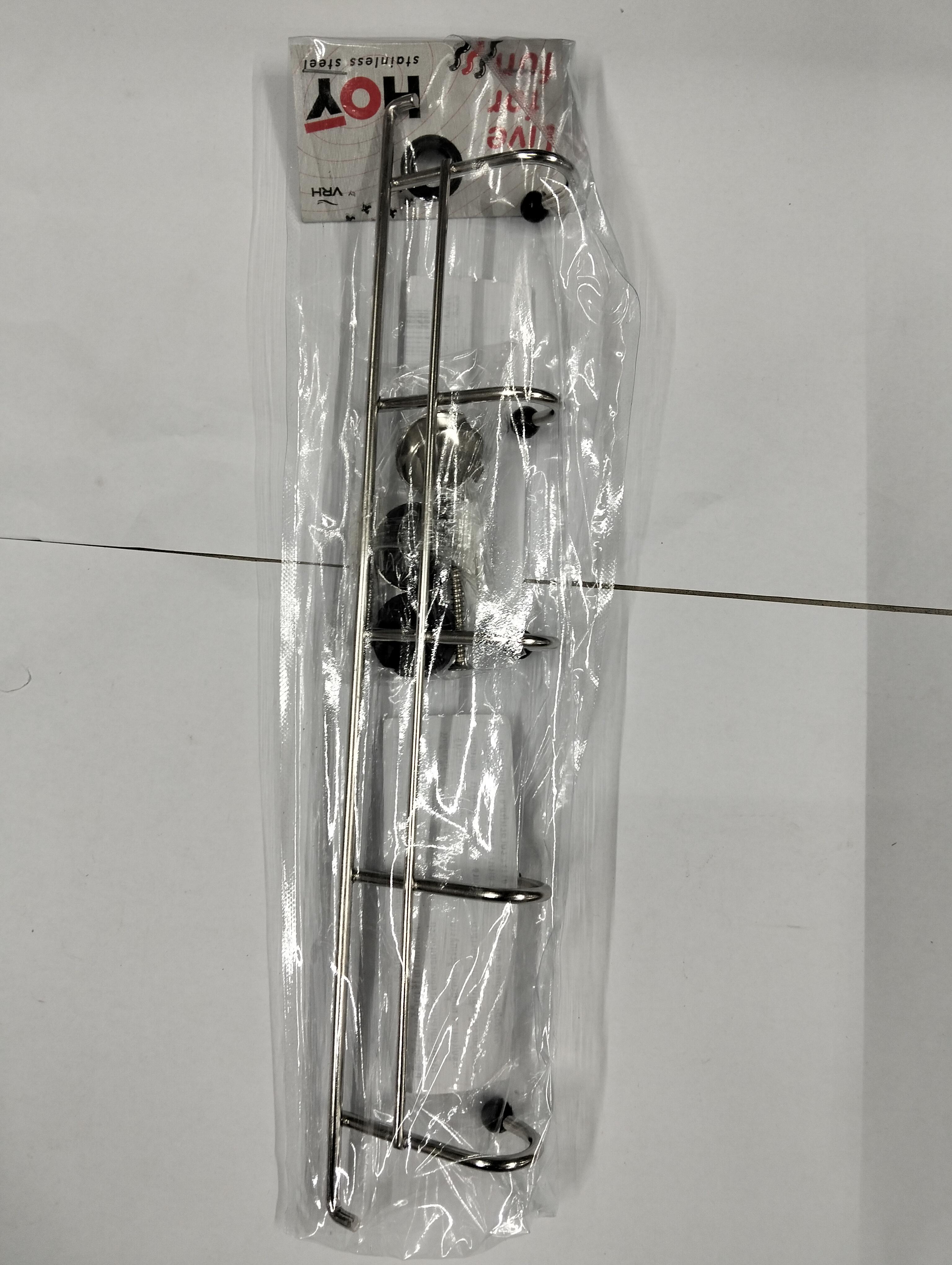 ขอแขวนหัวพลาสติก 5 ตะขอ แบบติดผนัง HWHOY-H206G1 HOY ขอแขวนหัวพลาสติก 5 ตะขอ แบบติดผนัง HWHOY-H206G1 HOY - ดำรงค์โฮมพลัส