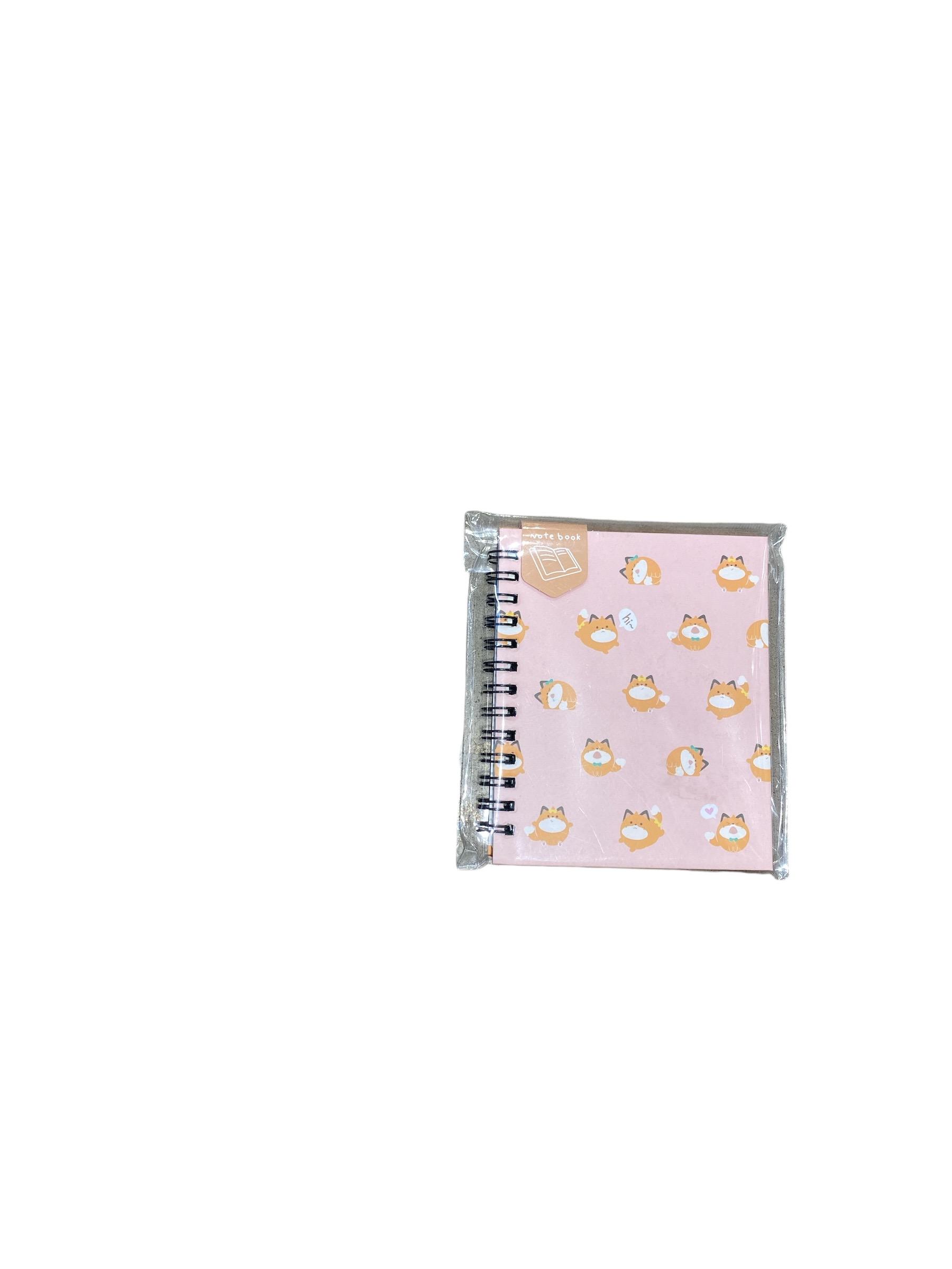MOSHI สมุดริมห่วง 430 ลายจิ้งจอก สีชมพู MOSHI สมุดริมห่วง 430 ลายจิ้งจอก สีชมพู - ดำรงค์โฮมพลัส