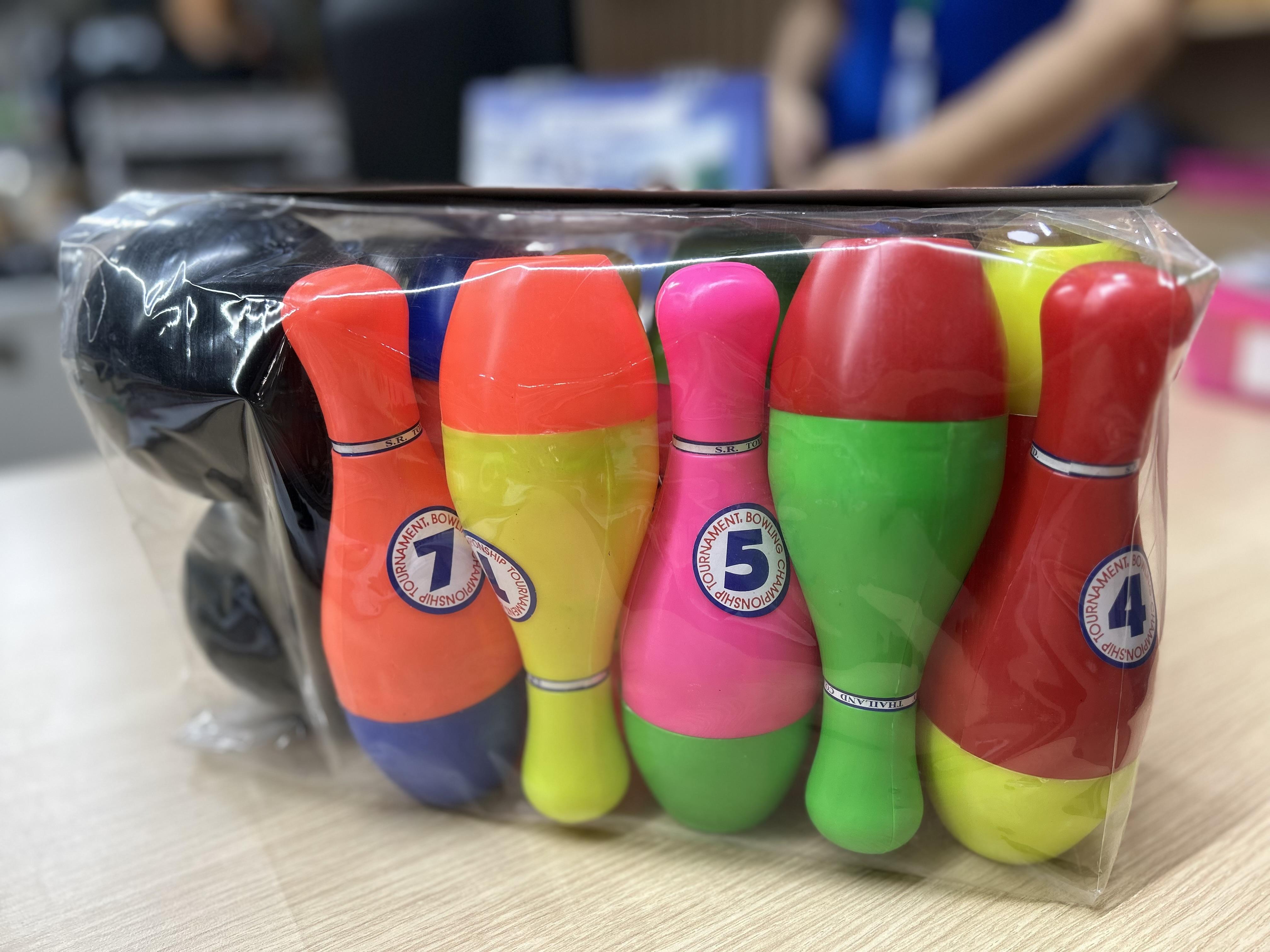 SR TOY โบว์ลิ่ง คละสี 9924 SR TOY โบว์ลิ่ง คละสี 9924 - ดำรงค์โฮมพลัส