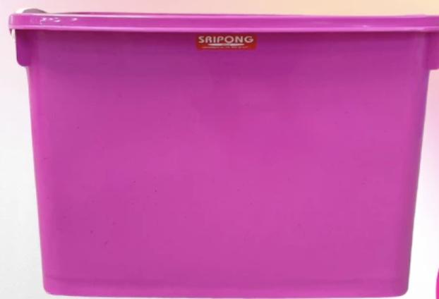 SRIPONG กล่องล้อเลื่อน รุ่น S-140(B) สีชมพู 140ลิตร SRIPONG กล่องล้อเลื่อน รุ่น S-140(B) สีชมพู 140ลิตร - ดำรงค์โฮมพลัส