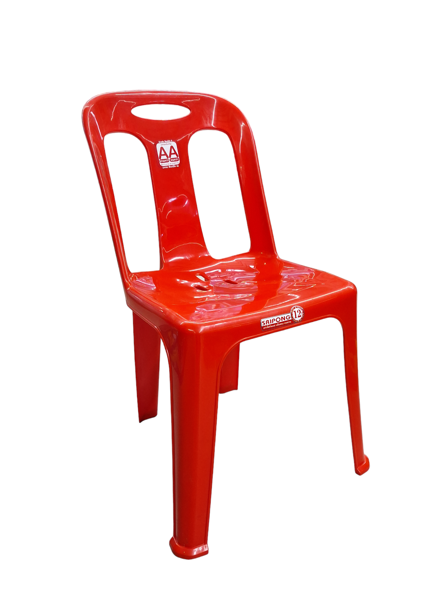 SRIPONG เก้าอี้พนักพิง รุ่น C-99 (A) สีแดง