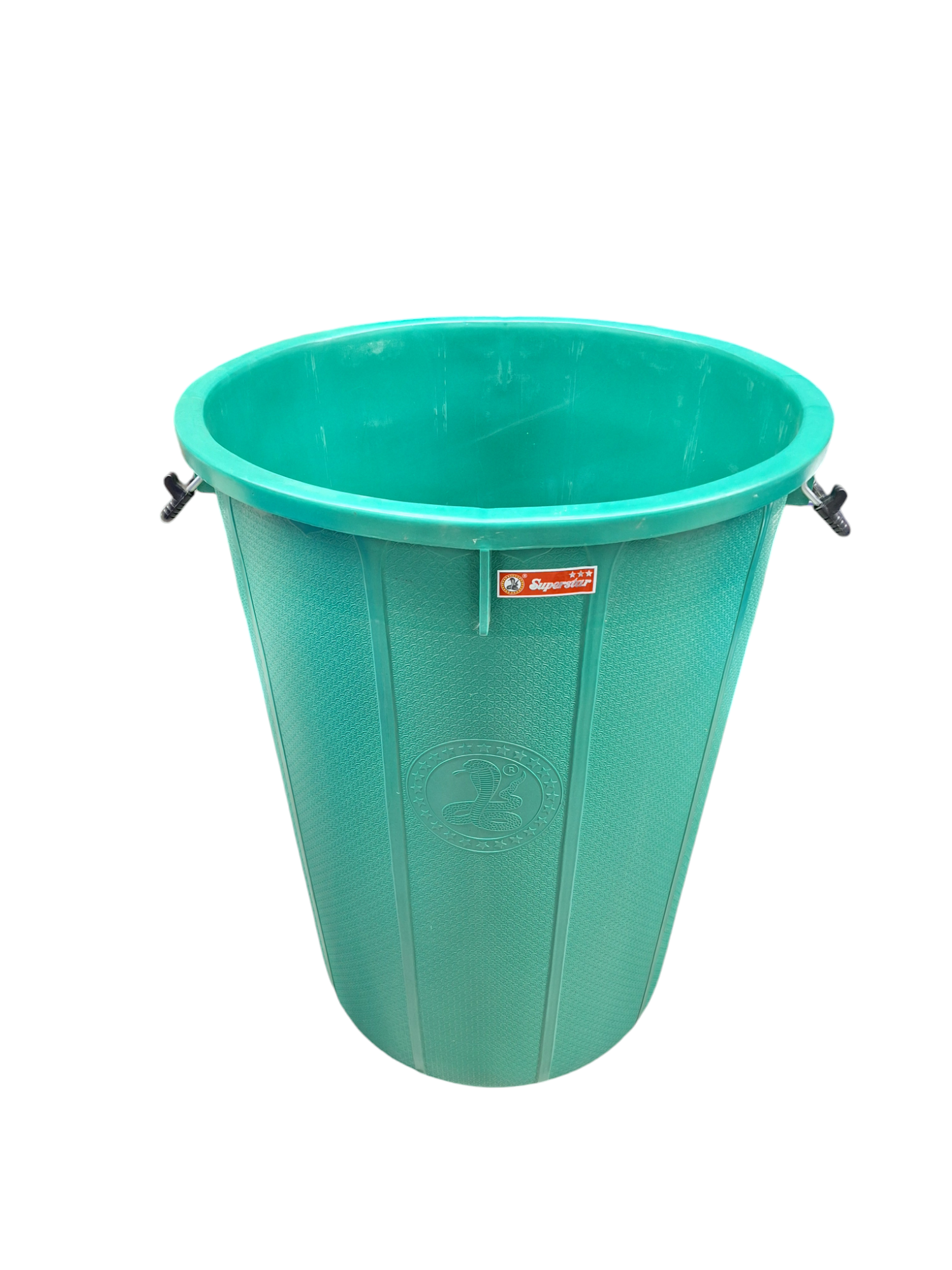 ตรางู ถังแกนลอนมีฝา GL 40 CP ชนิดกลม 132L. สีเขียว (5ใบ/มัด) ตรางู ถังแกนลอนมีฝา GL 40 CP ชนิดกลม 132L. สีเขียว (5ใบ/มัด) - ดำรงค์โฮมพลัส