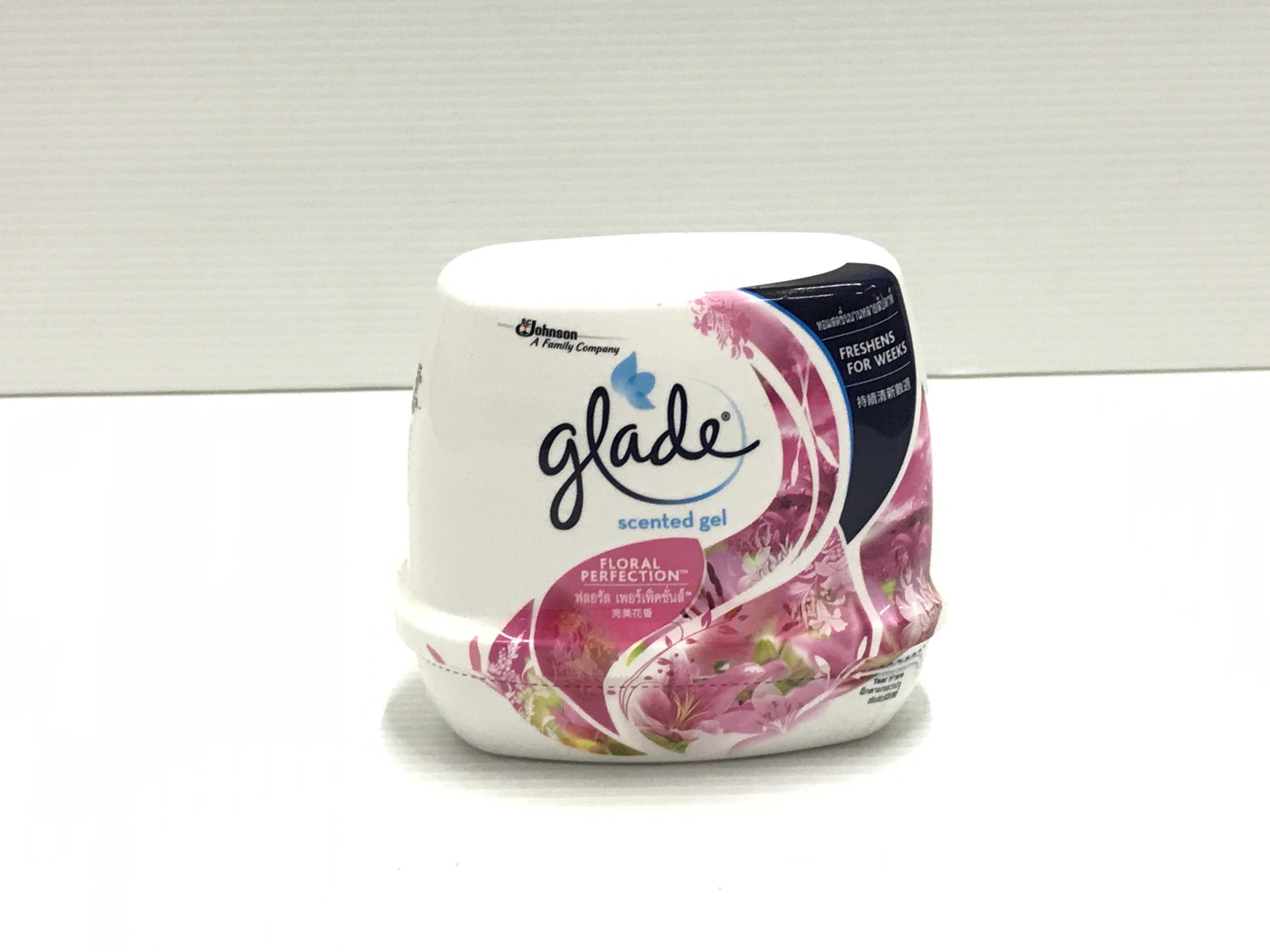 GLADE เจล เซนเต็ดฟลอรัล เพอเฟด 180 กรัม GLADE เจล เซนเต็ดฟลอรัล เพอเฟด 180 กรัม - ดำรงค์โฮมพลัส