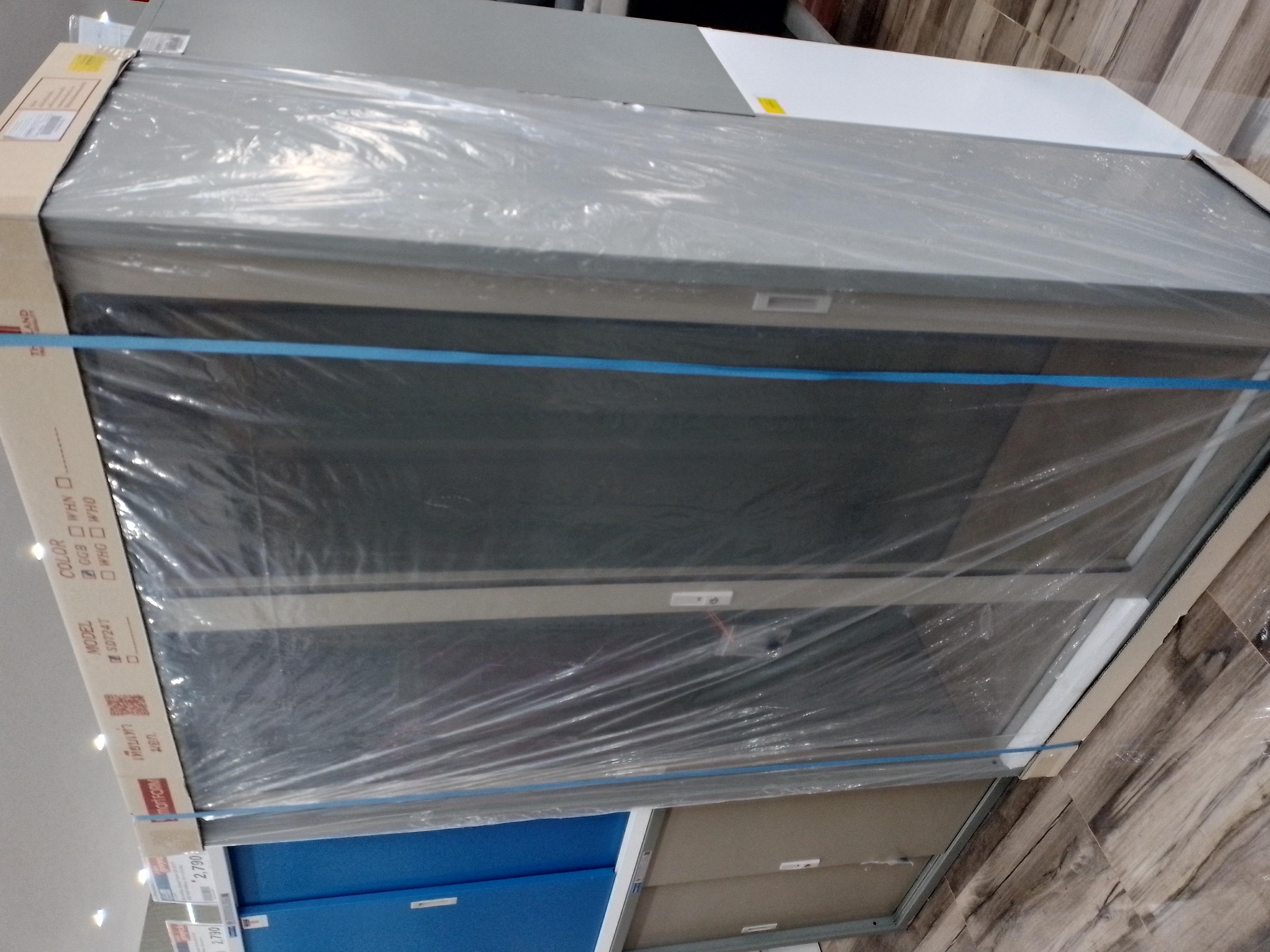 ตู้เอกสารบานเลื่อน Smart Form SD724TG 1200*460*1830มม. สีเทากลาง ตู้เอกสารบานเลื่อน Smart Form SD724TG 1200*460*1830มม. สีเทากลาง - ดำรงค์โฮมพลัส
