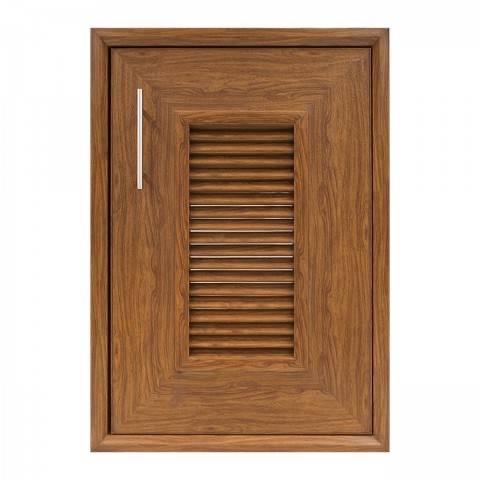 YES MOULDING บานซิงค์เดี่ยว ช่องลมบานเกล็ด CA4060-20 45.5*65.5*10cm. สีไม้สักทอง YES MOULDING บานซิงค์เดี่ยว ช่องลมบานเกล็ด CA4060-20 45.5*65.5*10cm. สีไม้สักทอง - ดำรงค์โฮมพลัส