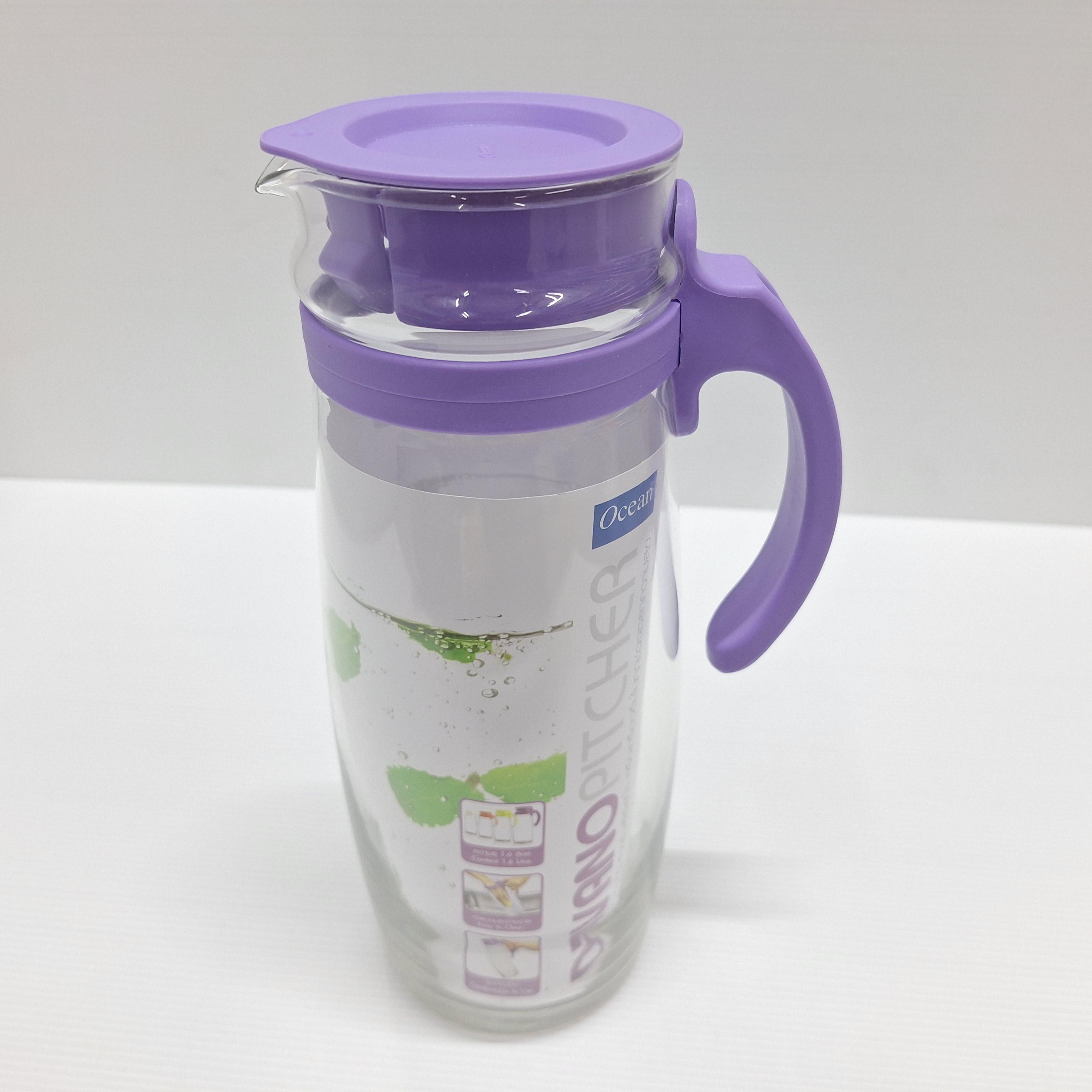 OCEAN เหยือกน้ำ DIVANO PITCHER VIOLET 5V20558 G0901 1660มล. OCEAN เหยือกน้ำ DIVANO PITCHER VIOLET 5V20558 G0901 1660มล. - ดำรงค์โฮมพลัส