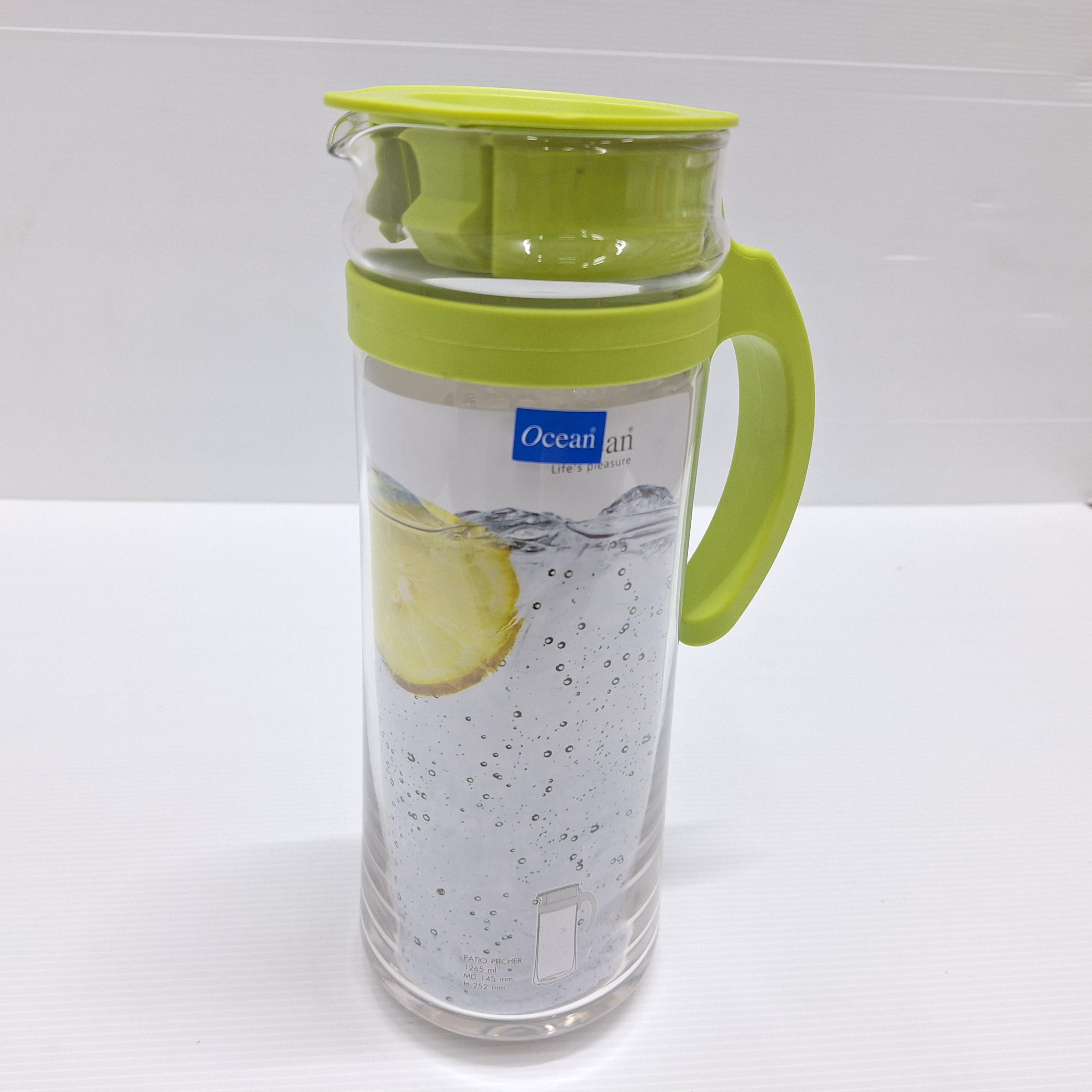 OCEAN เหยือกน้ำ PATIO PITCHER GREEN 5V18344 G0401 1265มล. - ตกแต่ง ราคา 199 บาท
