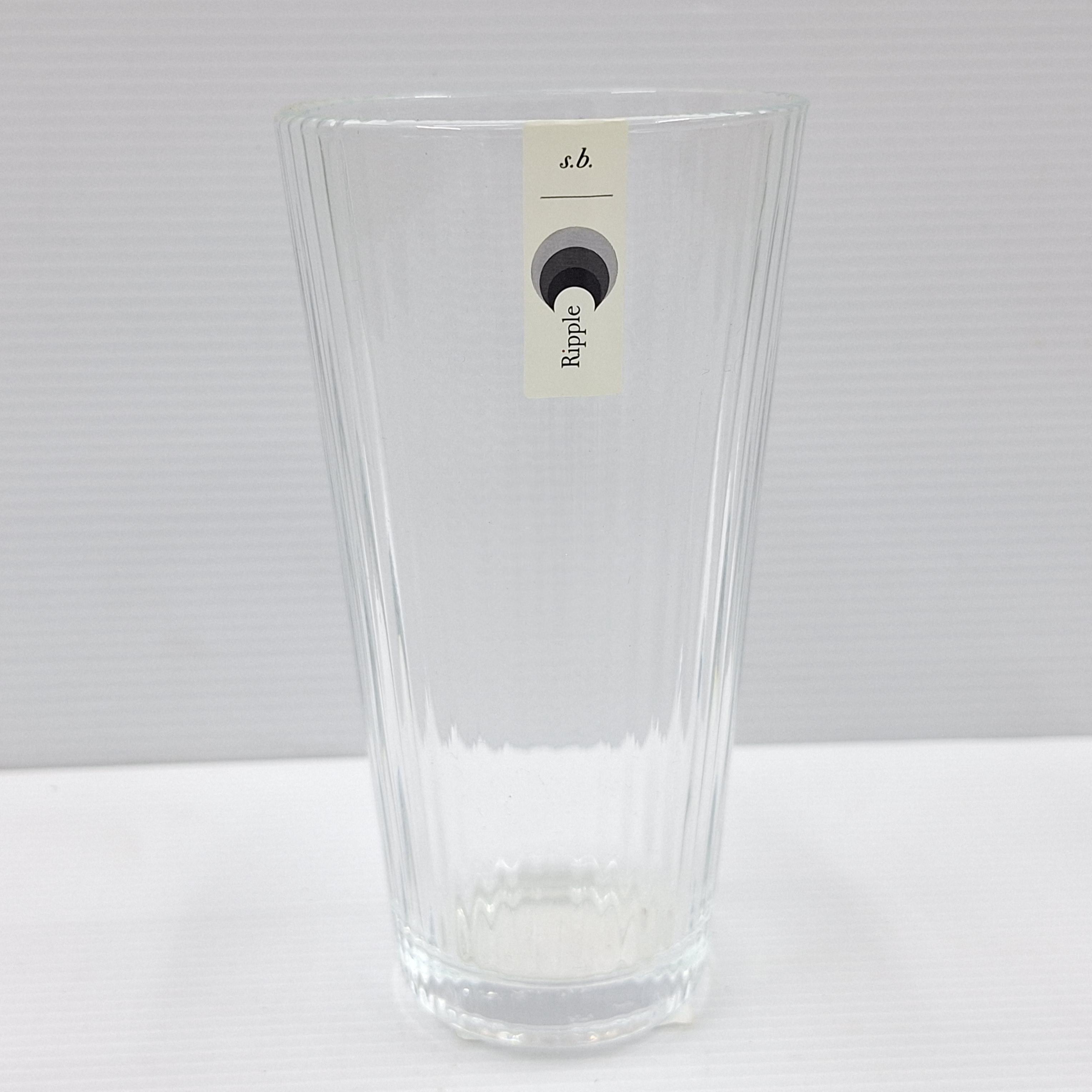 แก้วทรงสูงลายเส้น RJ103HB12 แก้วทรงสูงลายเส้น RJ103HB12 - ดำรงค์โฮมพลัส
