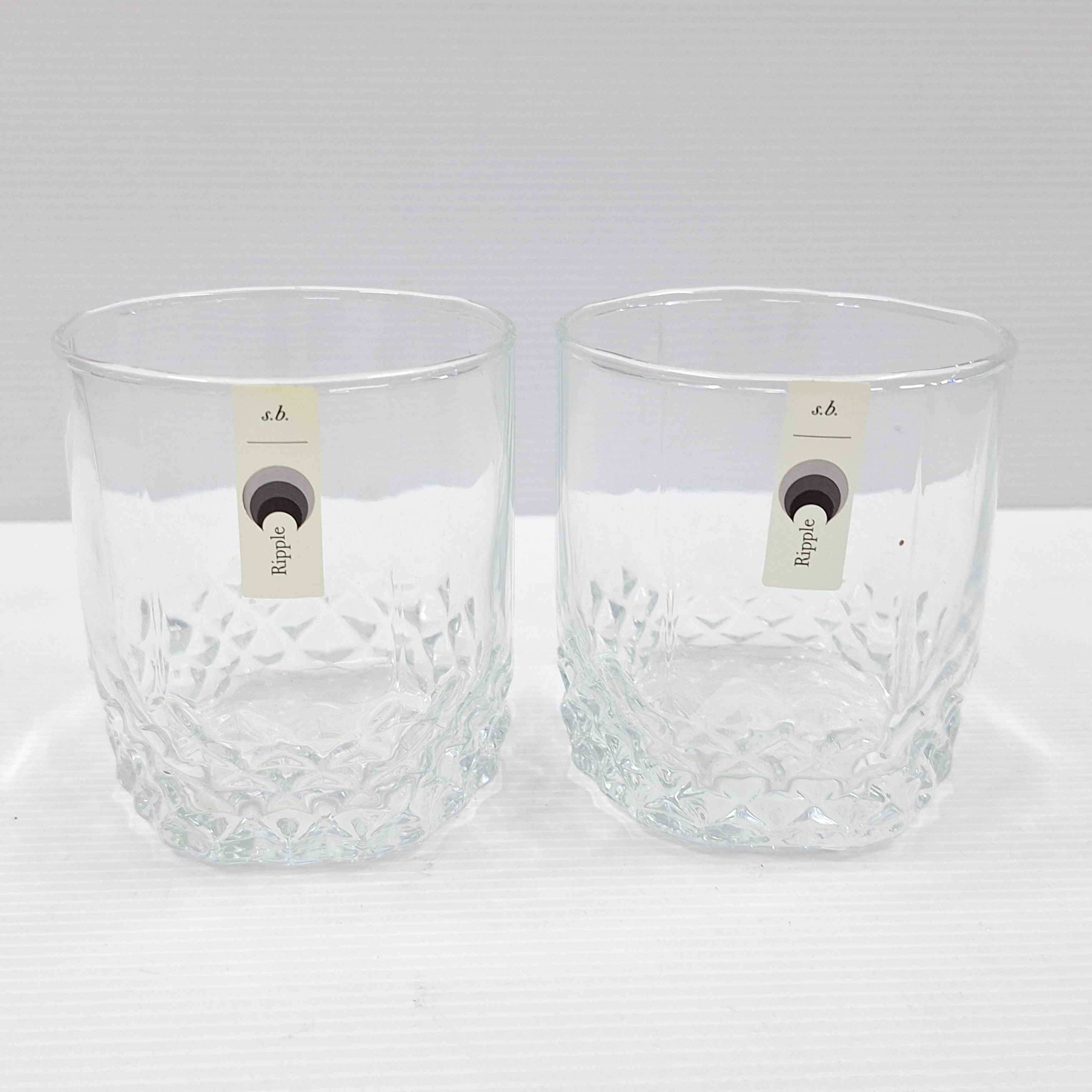 แก้วน้ำทรงเตี้ยลายเพชร RJ85RO11 (6ใบ/แพค) แก้วน้ำทรงเตี้ยลายเพชร RJ85RO11 (6ใบ/แพค) - ดำรงค์โฮมพลัส