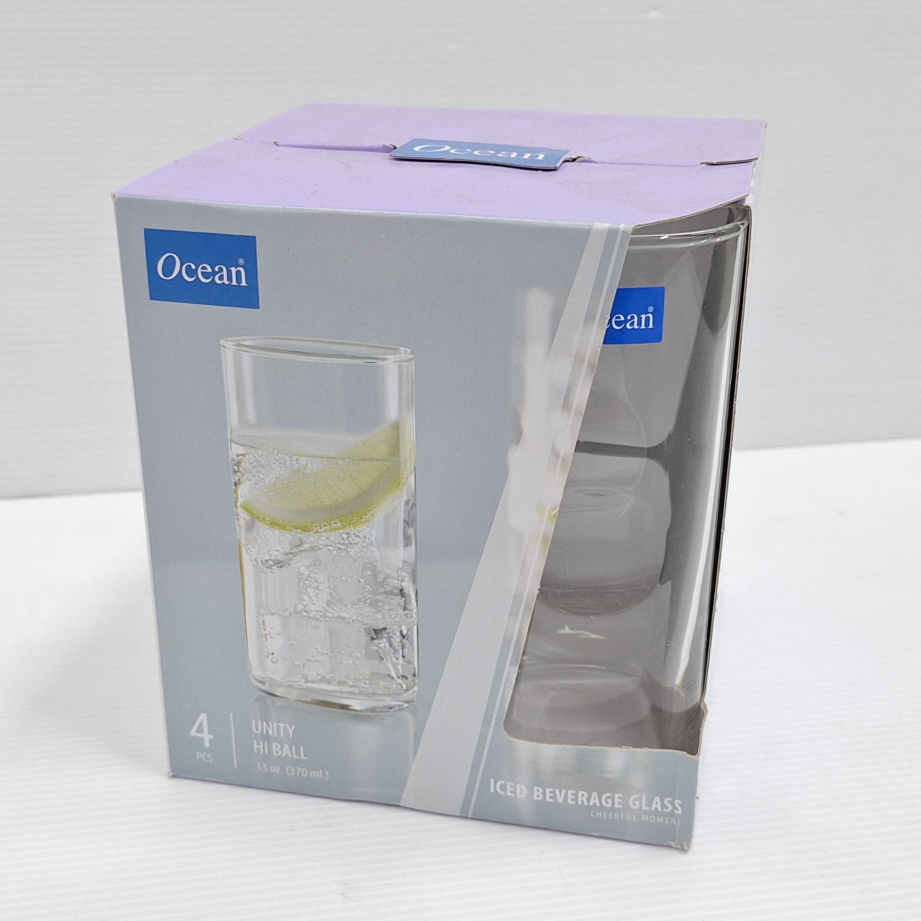 OCEAN ชุดแก้ว Unity Hi Ball 370ml. แพค 4 OCEAN ชุดแก้ว Unity Hi Ball 370ml. แพค 4 - ดำรงค์โฮมพลัส
