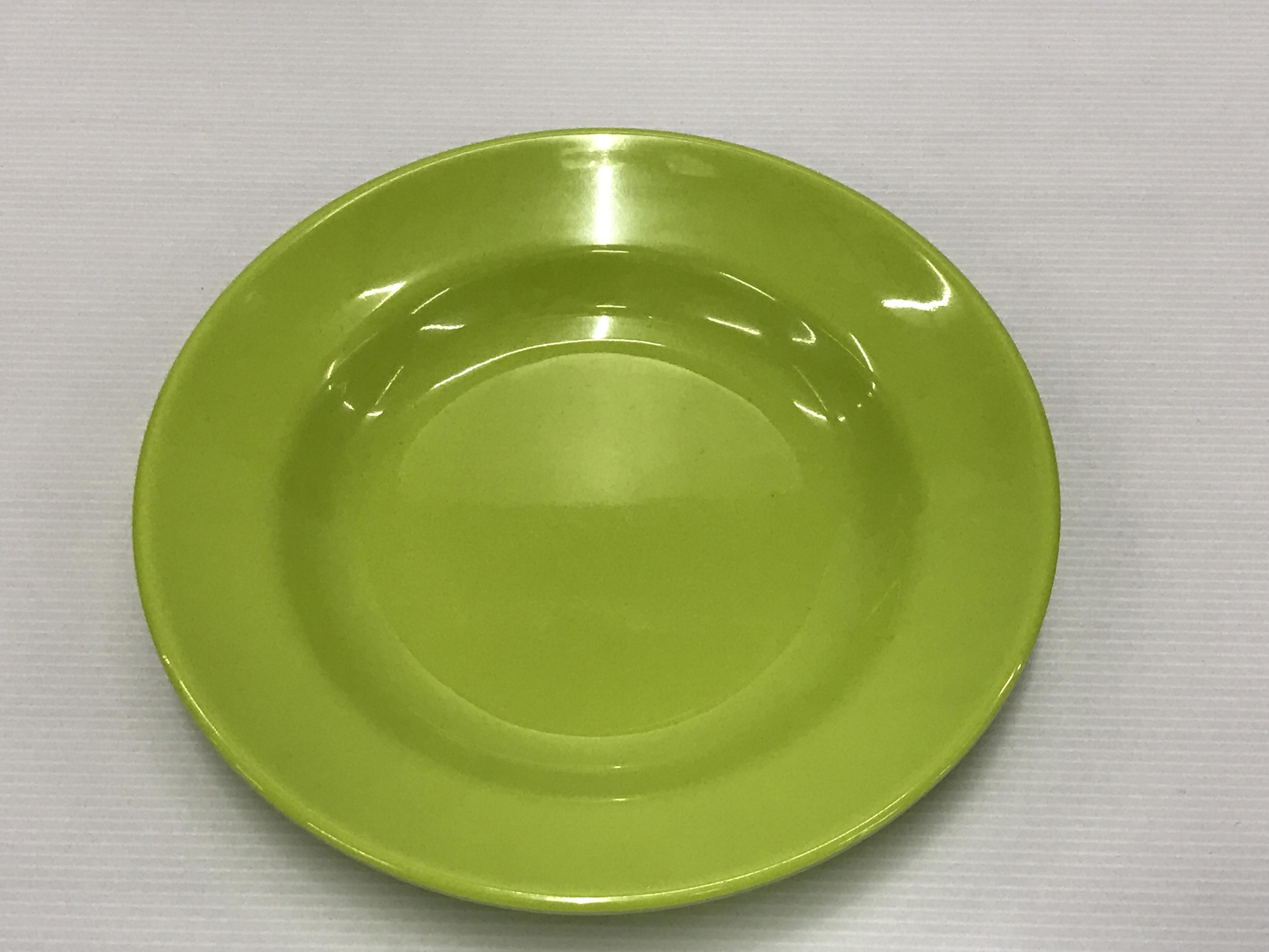 Melamine จานลึก 9 นิ้ว P6013-9 สีเขียว Melamine จานลึก 9 นิ้ว P6013-9 สีเขียว - ดำรงค์โฮมพลัส