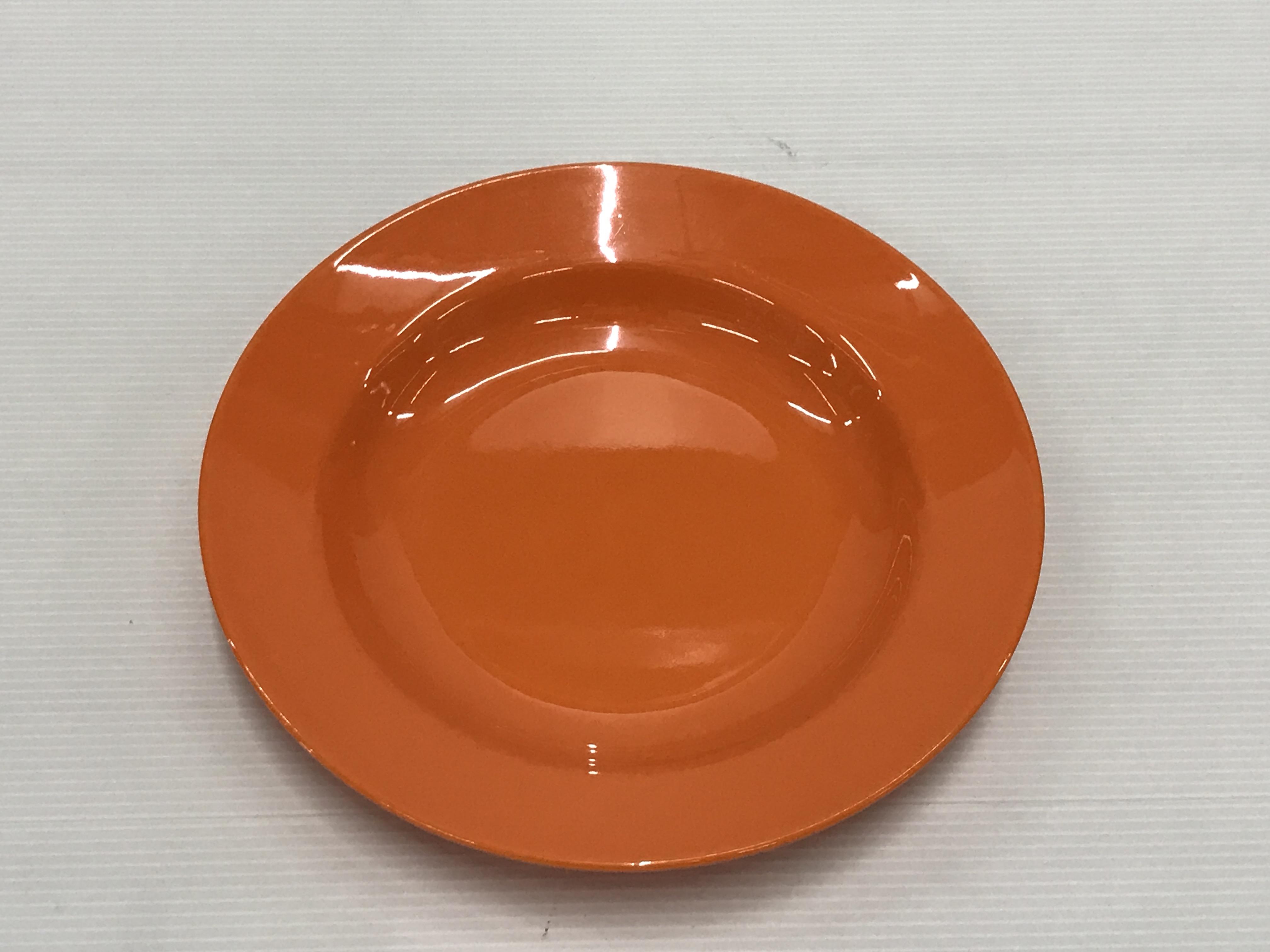 จานลึก 8 P6014-8 สีส้ม จานลึก 8 P6014-8 สีส้ม - ดำรงค์โฮมพลัส
