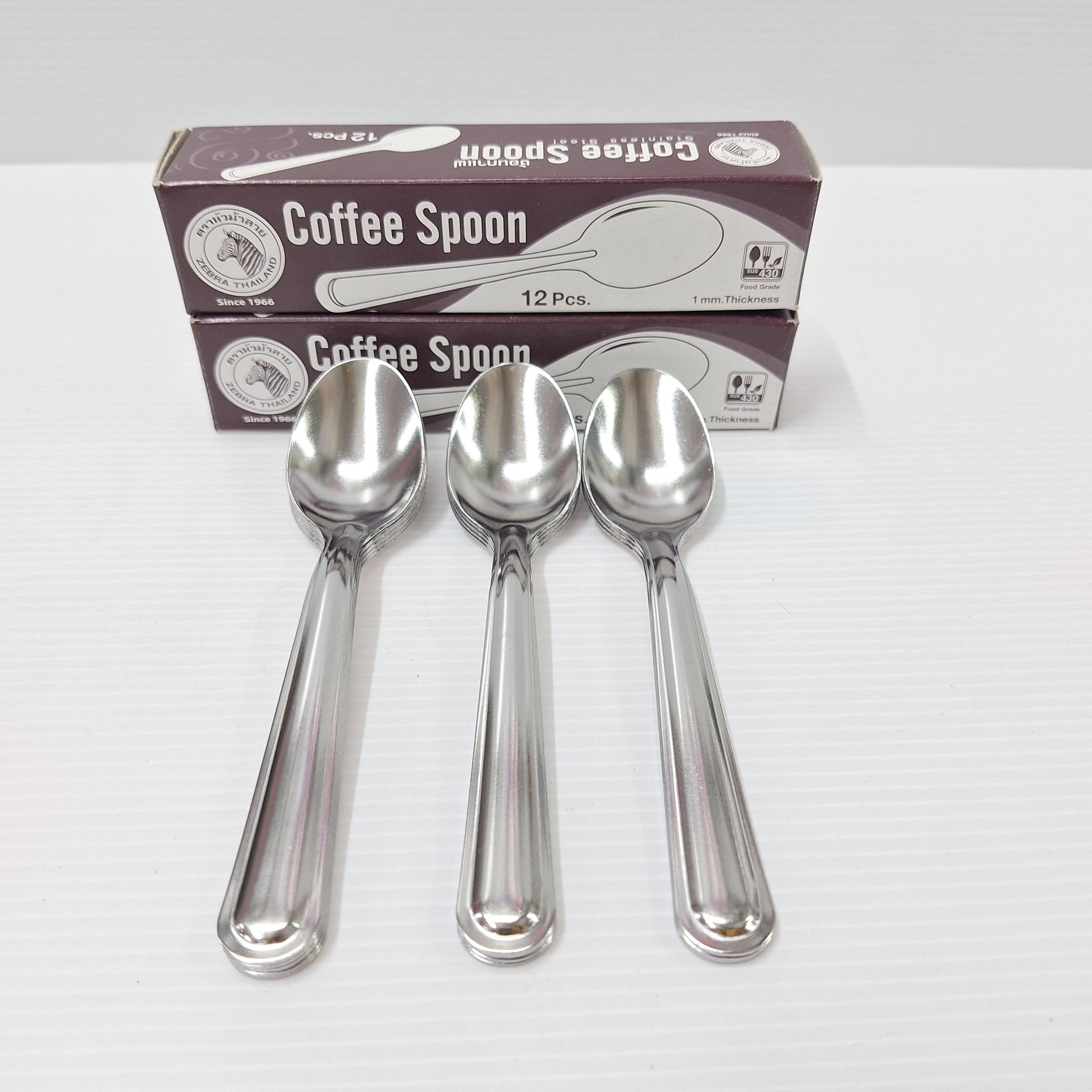 หัวม้าลาย ช้อนกาแฟ 1.0 มม. (แพ็ค) หัวม้าลาย ช้อนกาแฟ 1.0 มม. (แพ็ค) - ดำรงค์โฮมพลัส