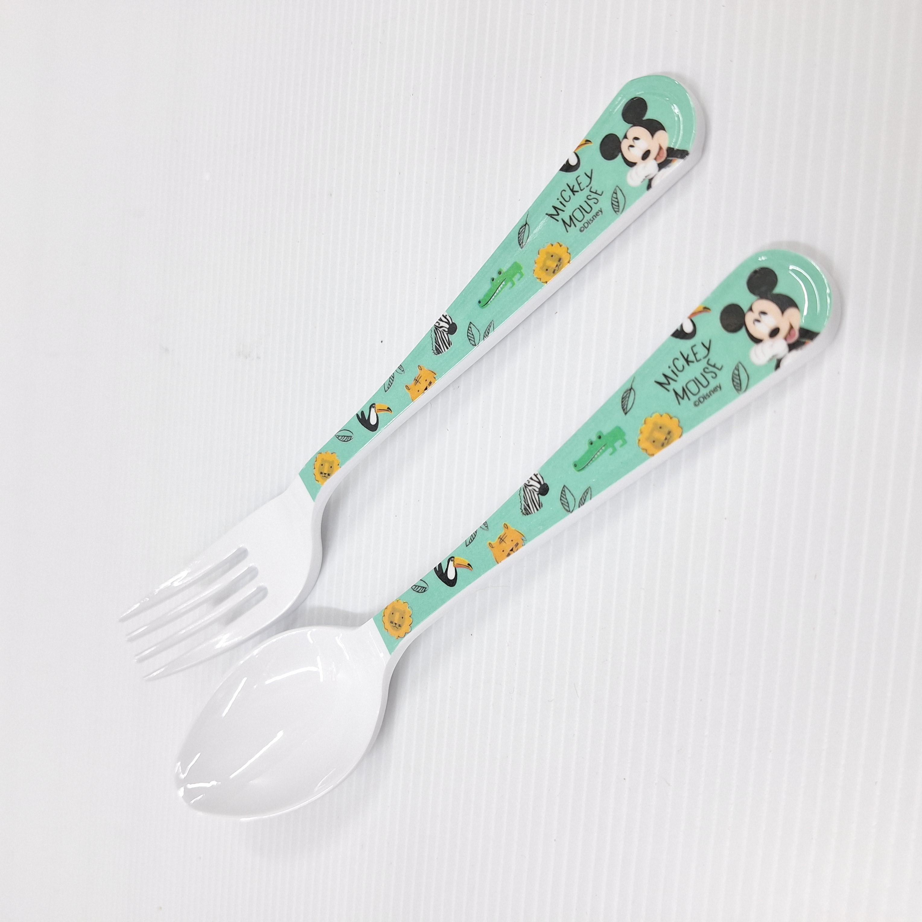 SUPERWARE ชุดช้อนส้อม SP/F358 มิกกี้ ดูเดิลซู แบรนด์ SUPERWARE - ตกแต่ง ราคา 53 บาท