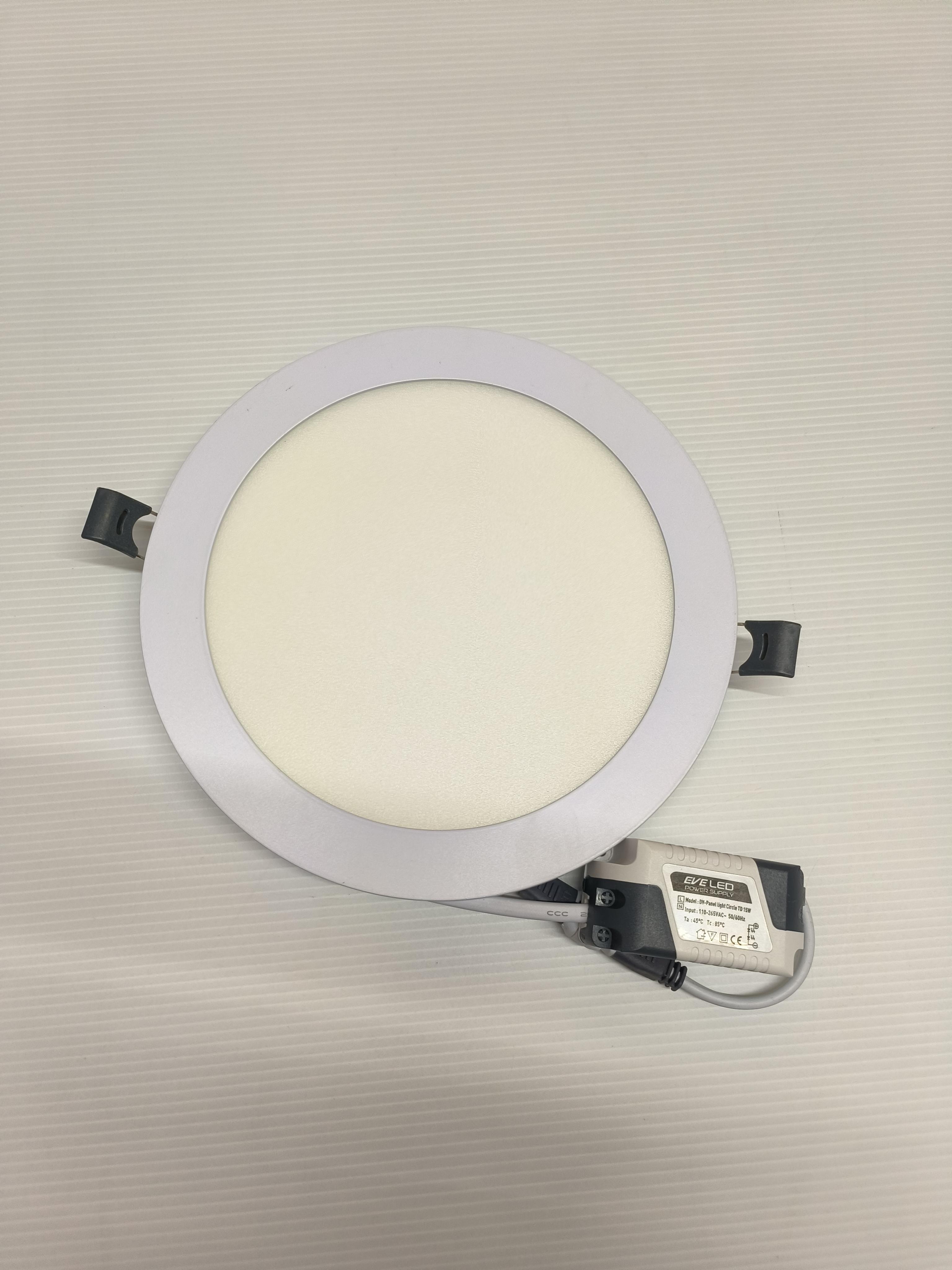 โคมพาเนลไลน์ LED หน้ากลม TD 15วัตต์ วอร์มไวท์ EVE โคมพาเนลไลน์ LED หน้ากลม TD 15วัตต์ วอร์มไวท์ EVE - ดำรงค์โฮมพลัส