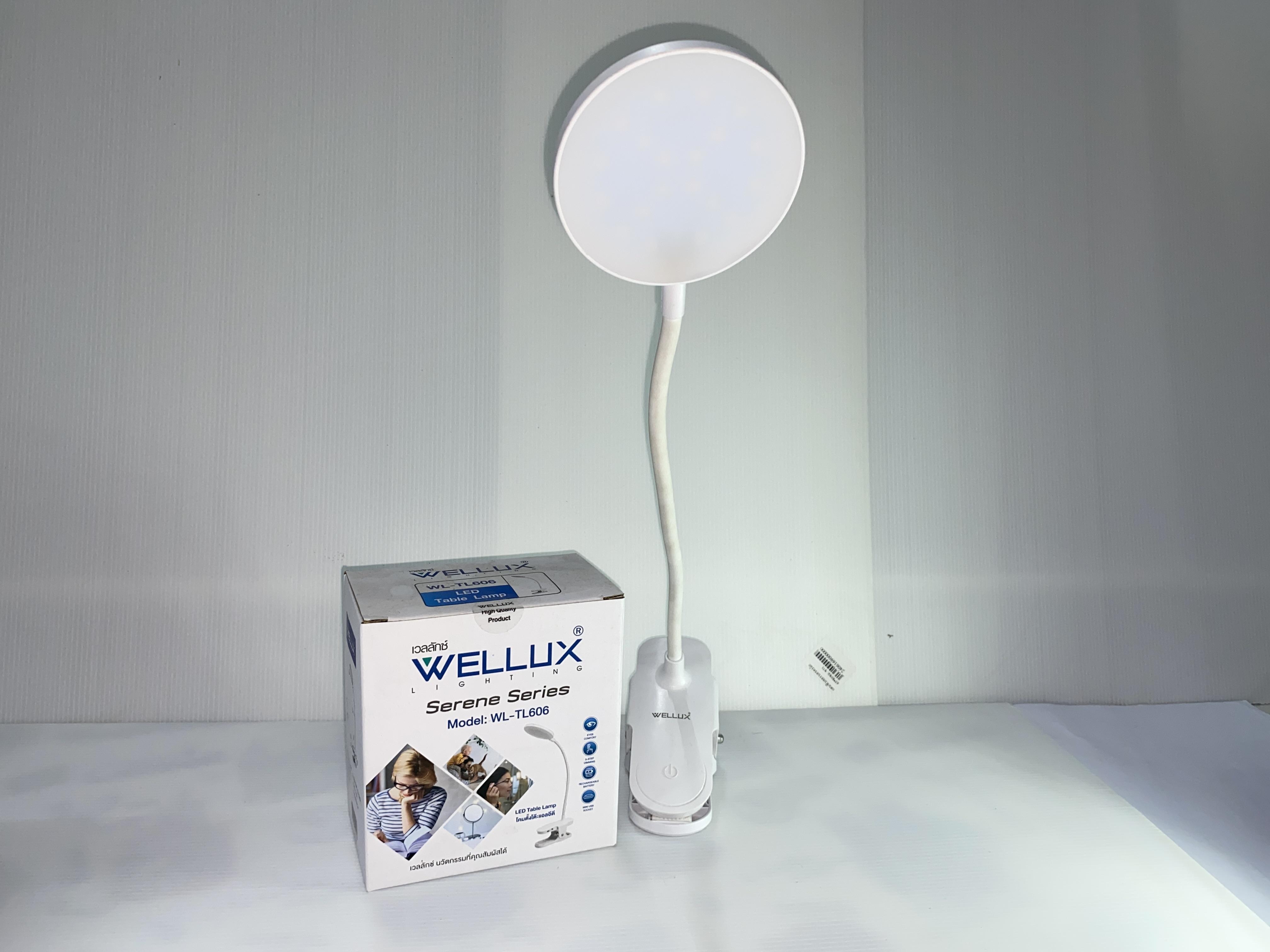 WELLUX โคมไฟตั้งโต๊ะ TL606 เดย์ไลท์
