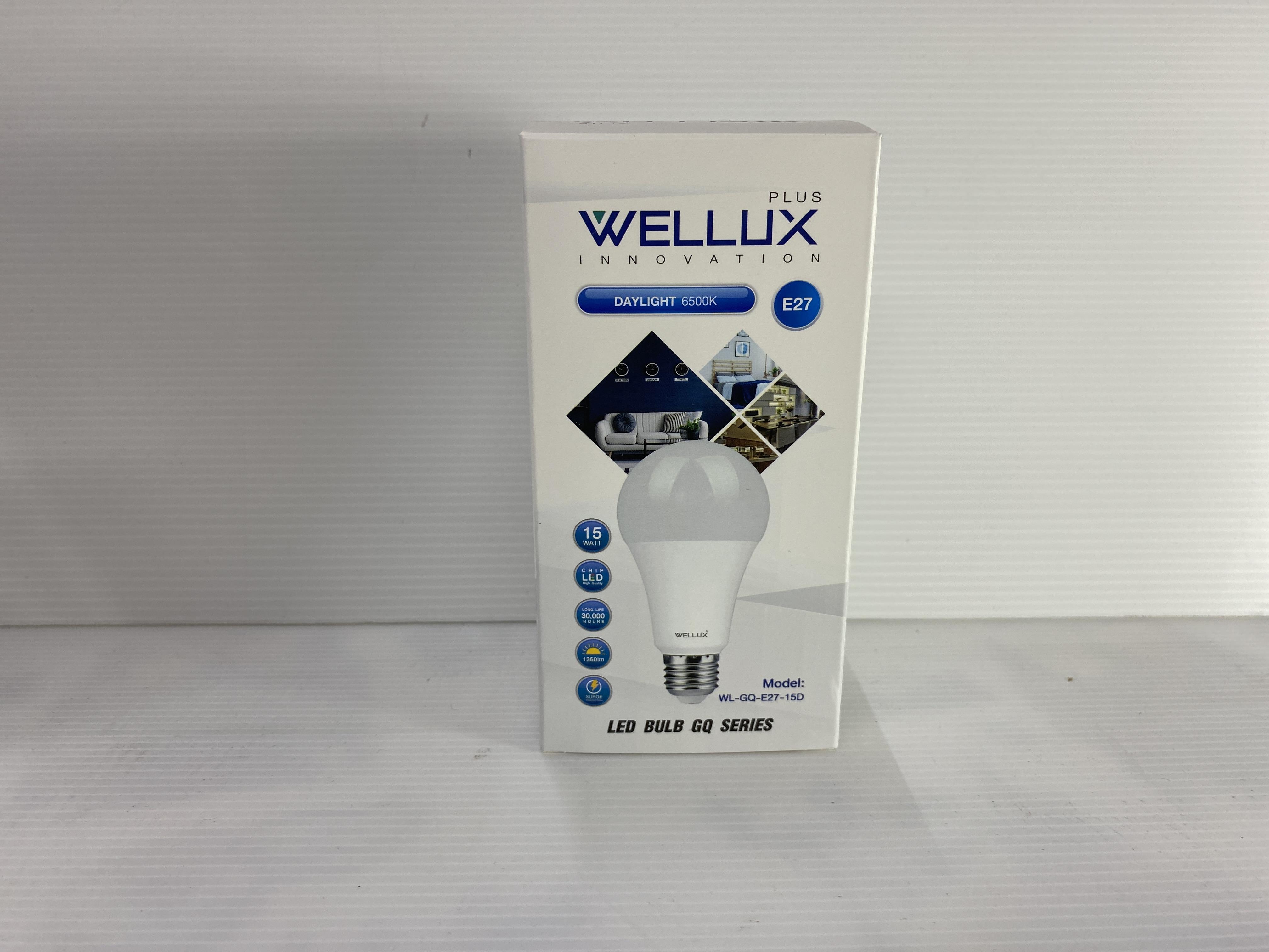 WELLUX WL-Bulb GQ Series 15 วัตต์ E27 แสงขาว WELLUX WL-Bulb GQ Series 15 วัตต์ E27 แสงขาว - ดำรงค์โฮมพลัส