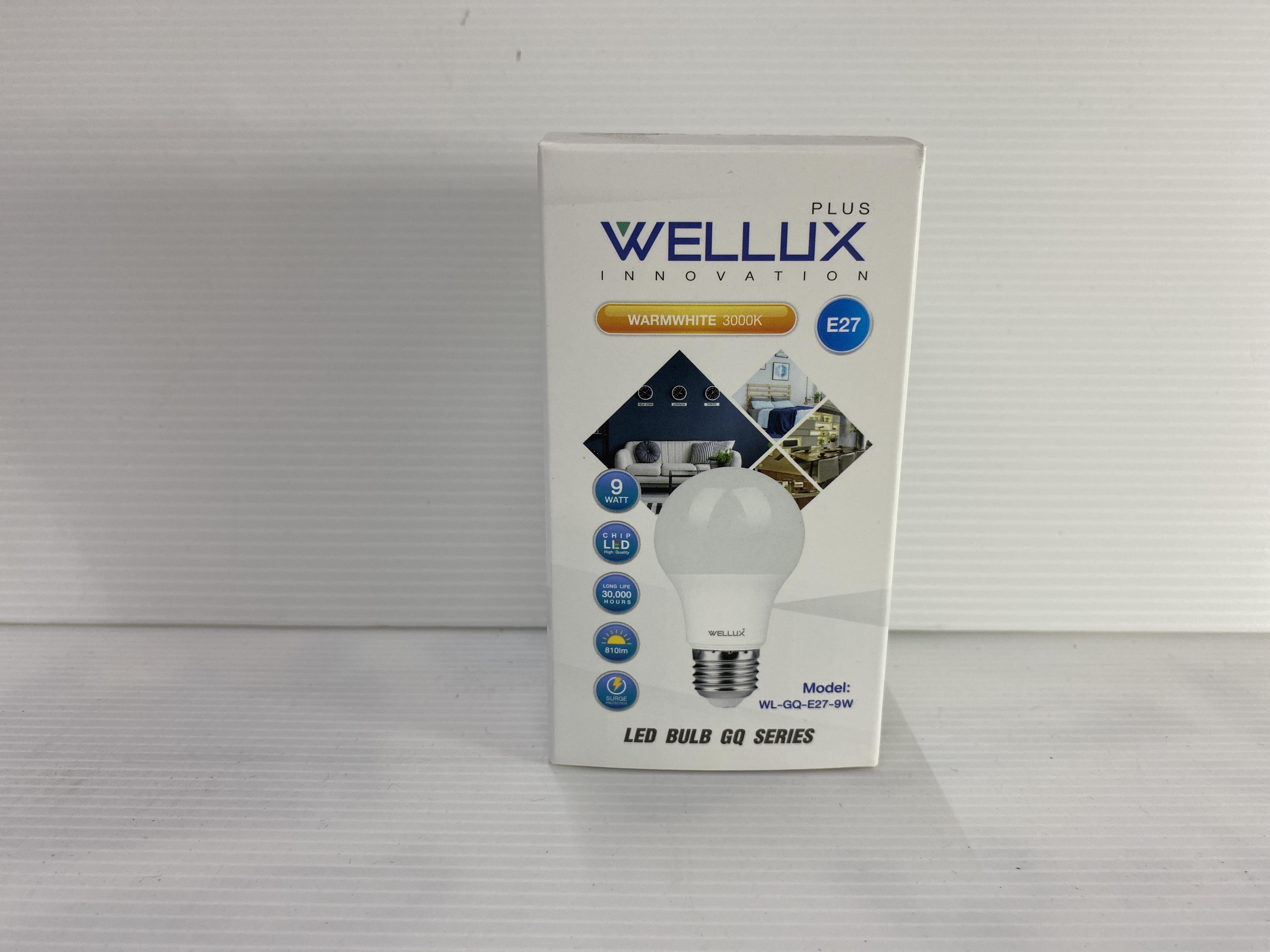 WELLUX WL-Bulb GQ Series 9 วัตต์ E27 แสงเหลือง WELLUX WL-Bulb GQ Series 9 วัตต์ E27 แสงเหลือง - ดำรงค์โฮมพลัส