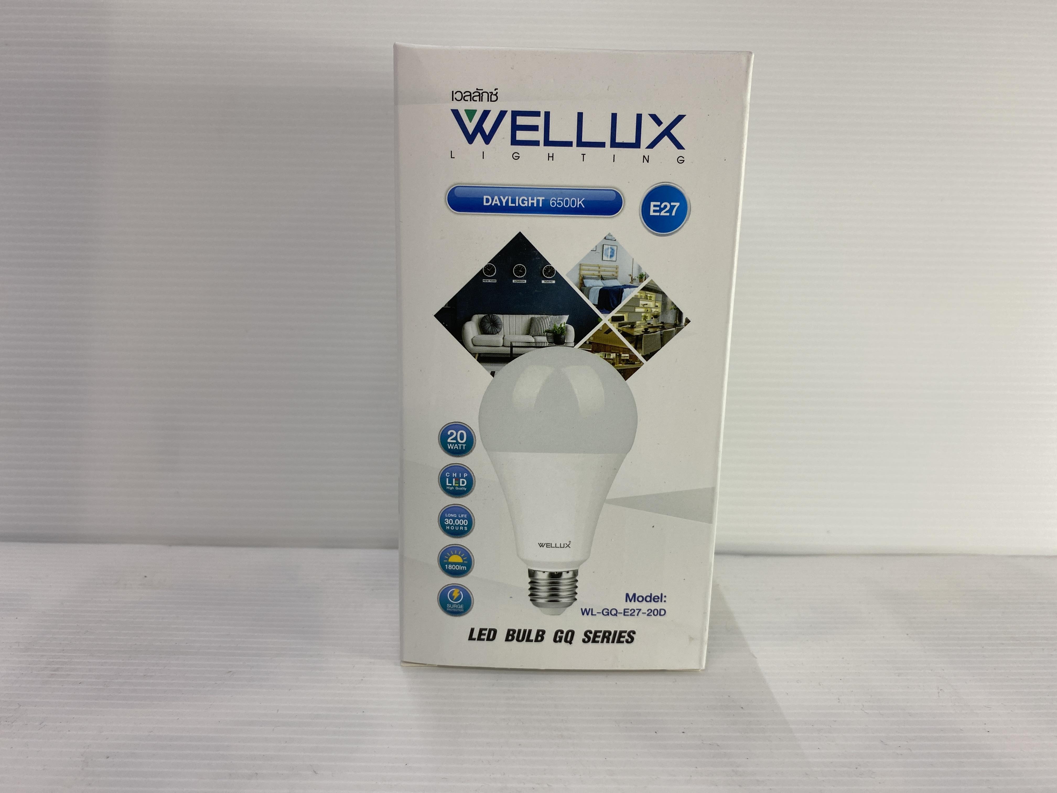 WELLUX WL-Bulb GQ Series 20 วัตต์ E27 แสงขาว WELLUX WL-Bulb GQ Series 20 วัตต์ E27 แสงขาว - ดำรงค์โฮมพลัส