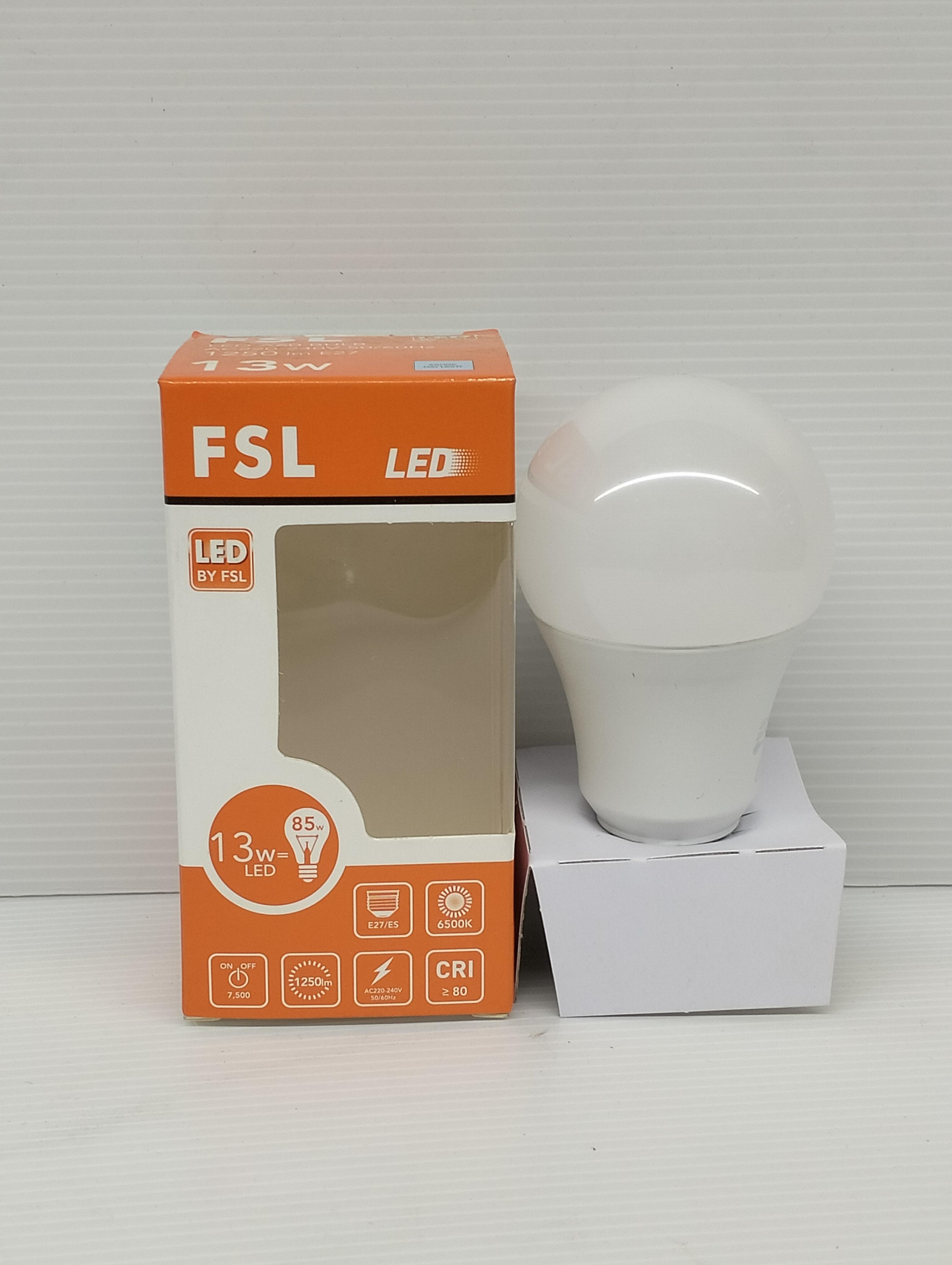 หลอด BULB LED 13W FSL DAYLIGHT หลอด BULB LED 13W FSL DAYLIGHT - ดำรงค์โฮมพลัส