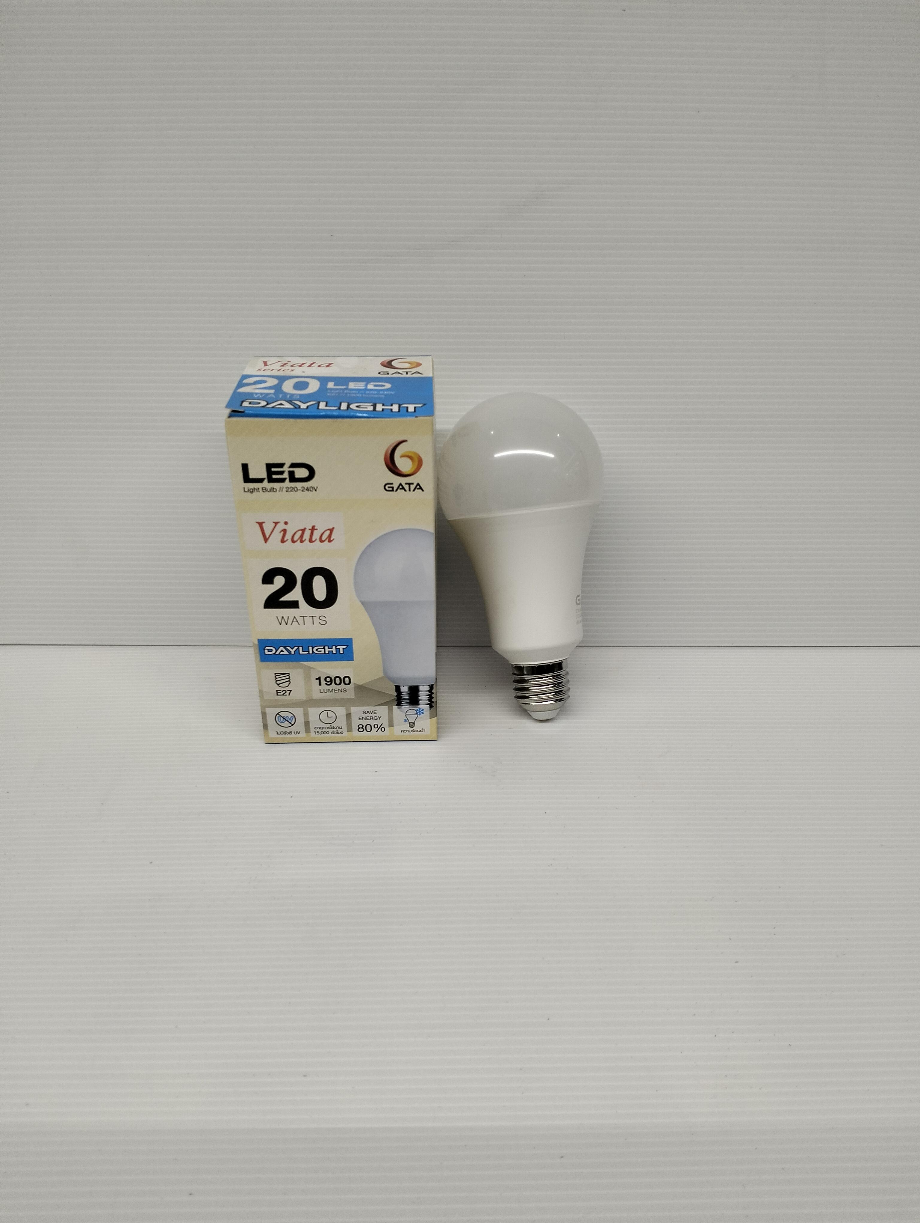 หลอด LED 20W ฝาขุ่น E27 GATA เดย์ไลท์ 50ATL2D20E00 หลอด LED 20W ฝาขุ่น E27 GATA เดย์ไลท์ 50ATL2D20E00 - ดำรงค์โฮมพลัส