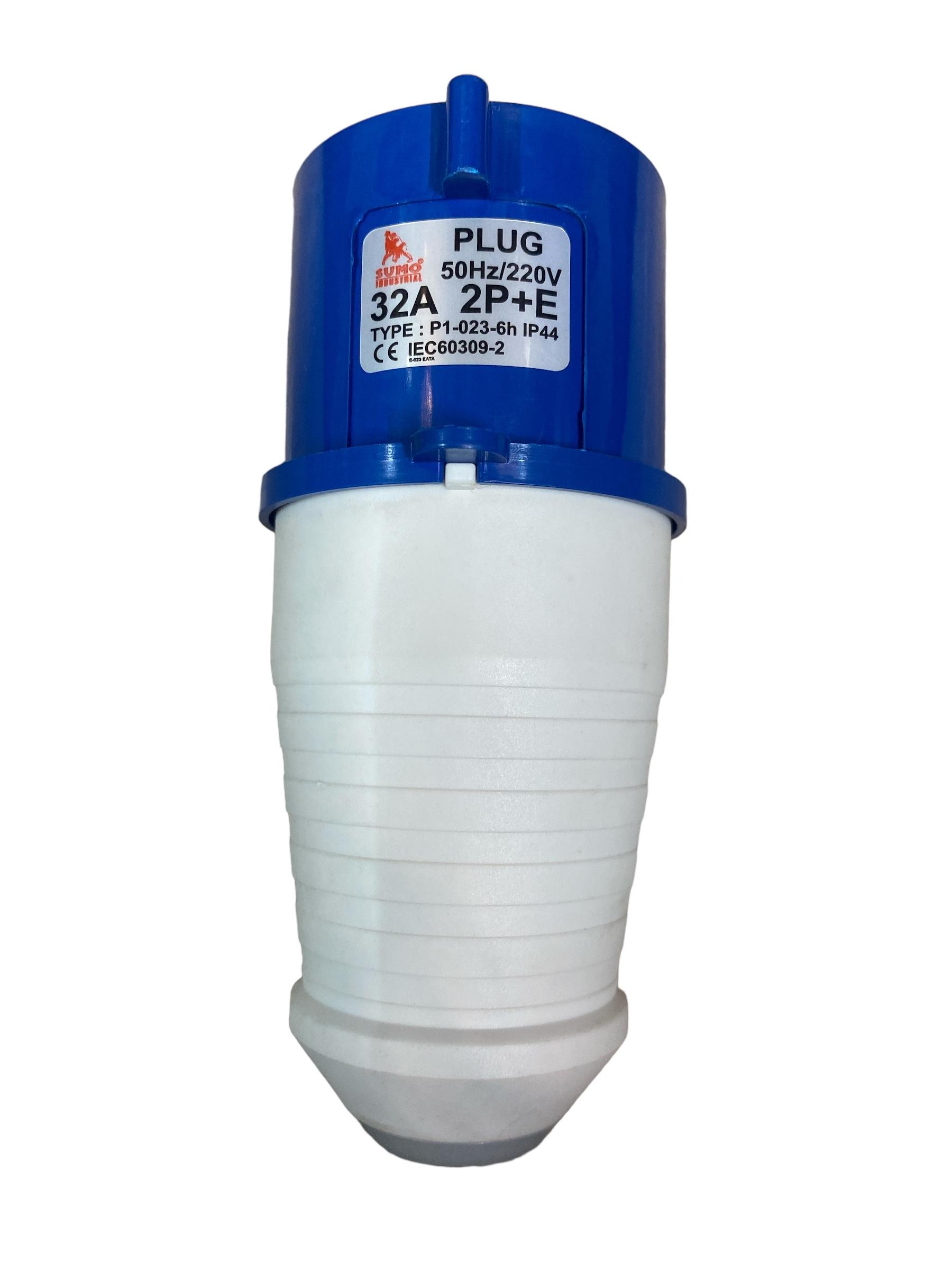 SUMO พาวเวอร์ปลั๊ก ตัวผู้ P1-023-6H 2สาย 3ขา 32A